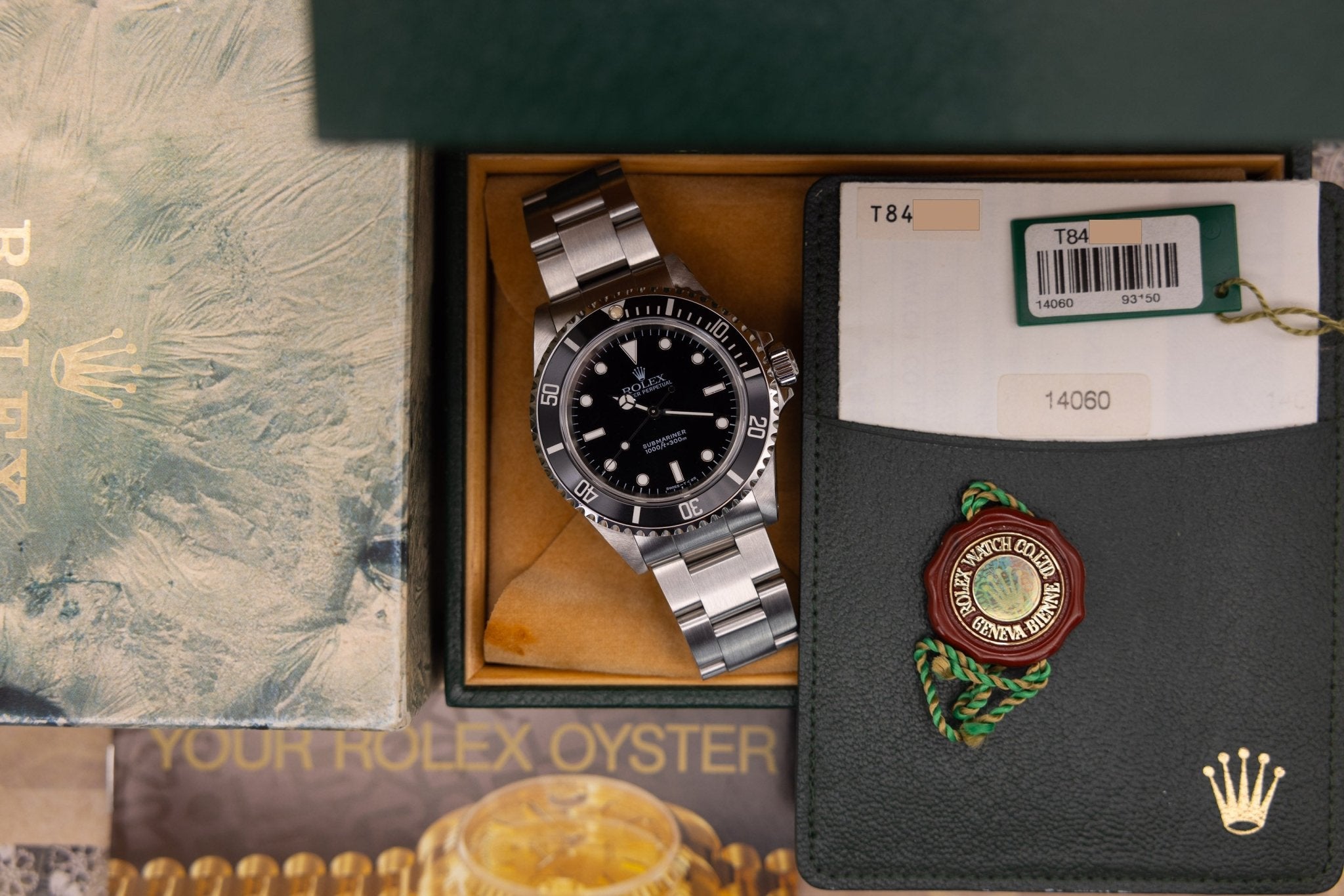 1997 Rolex Submariner Ref. 14060 | Tritium Dial | Box and Papers - Sierra Time Co