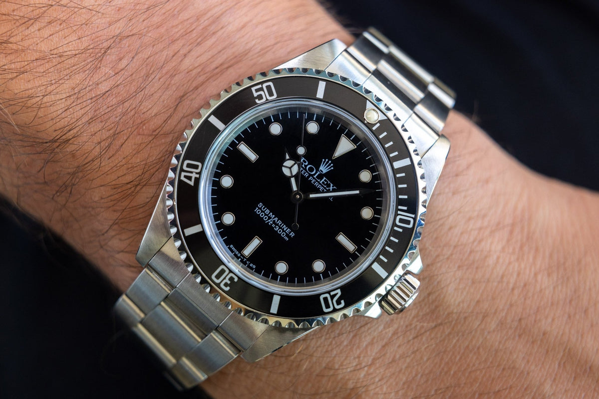 1997 Rolex Submariner Ref. 14060 | Tritium Dial | Box and Papers - Sierra Time Co