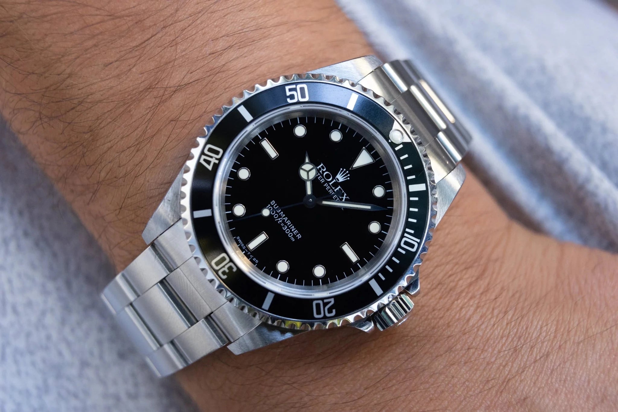 1997 Rolex Submariner Ref. 14060 | Vibrant Tritium Dial - Sierra Time Co