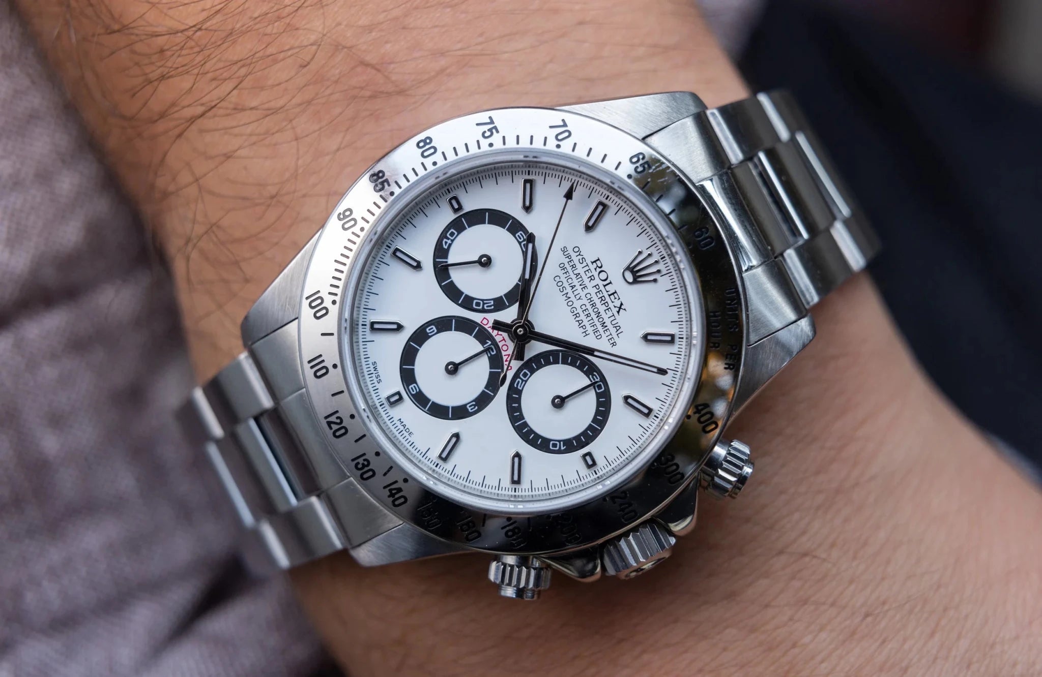 1997 Rolex Zenith Daytona Ref. 16520 | Box and Papers | Serviced - Sierra Time Co