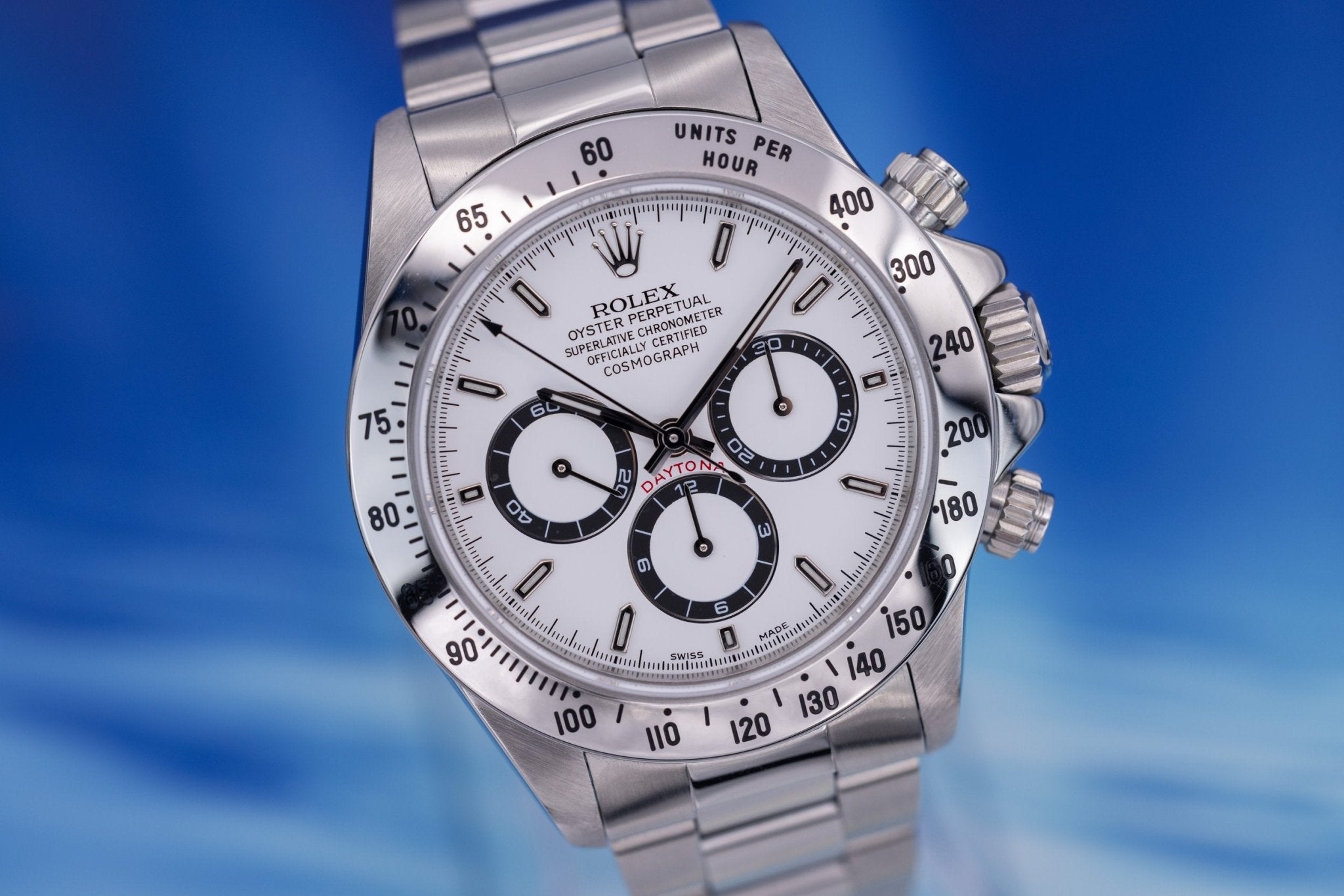 1997 Rolex Zenith Daytona Ref. 16520 | Box and Papers | Serviced - Sierra Time Co