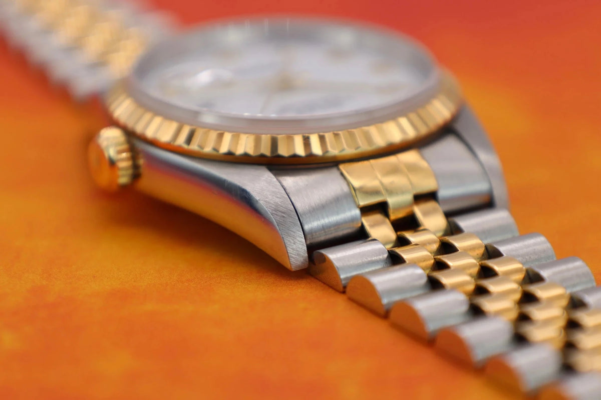 1998 Datejust Ref. 16233 | White Arabic Numeral Dial - Sierra Time Co