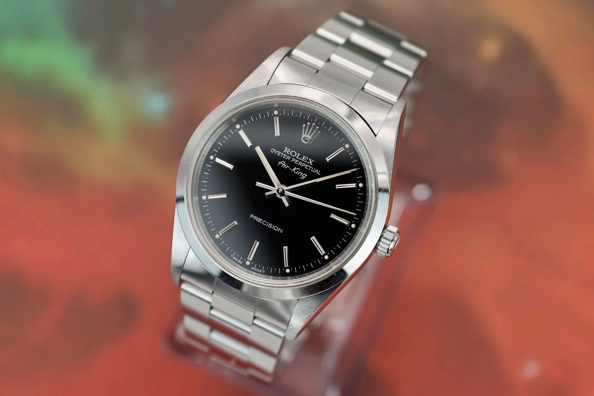 1998 Rolex Air-King Ref. 14000 | Black Dial - Sierra Time Co