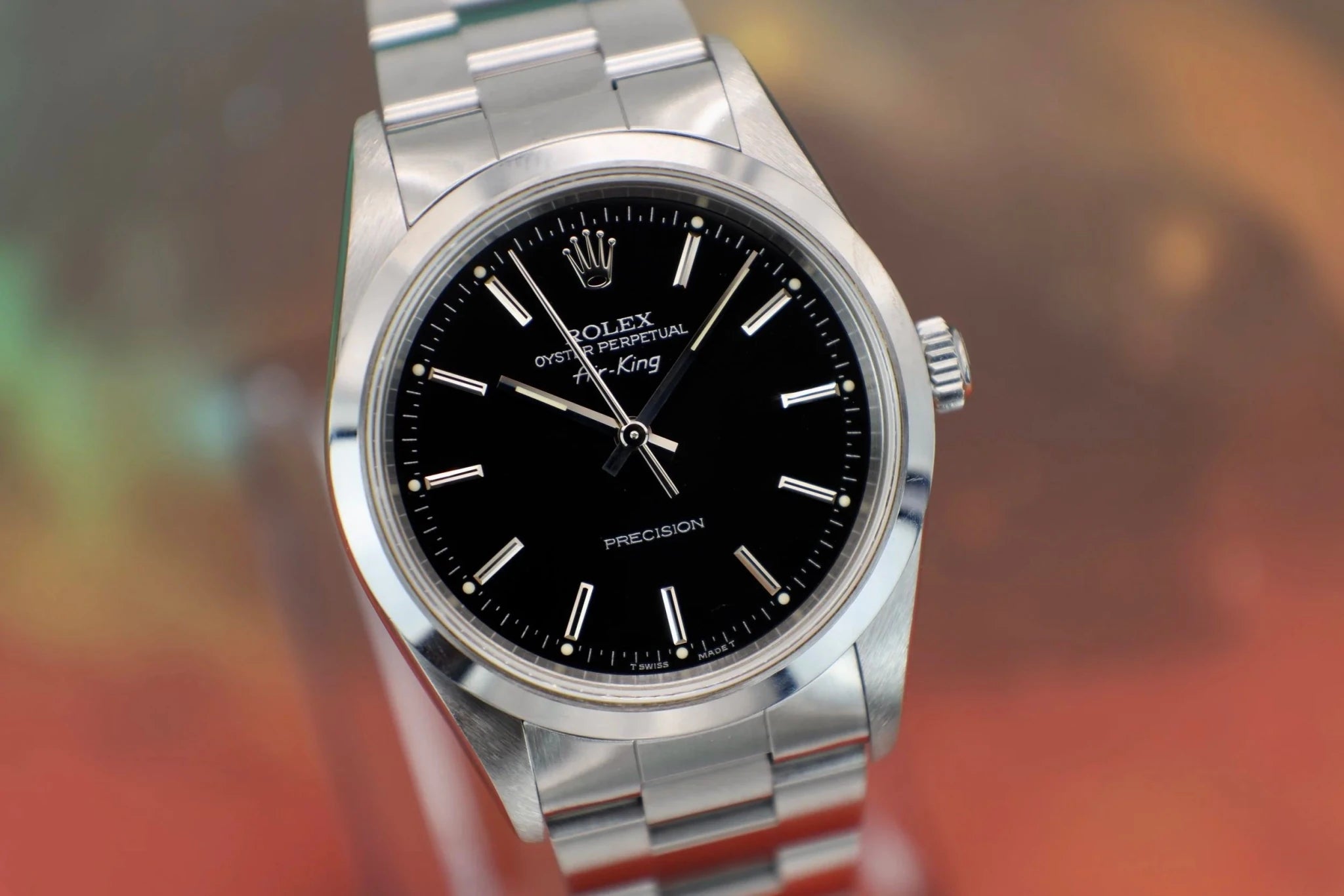 1998 Rolex Air-King Ref. 14000 | Black Dial - Sierra Time Co