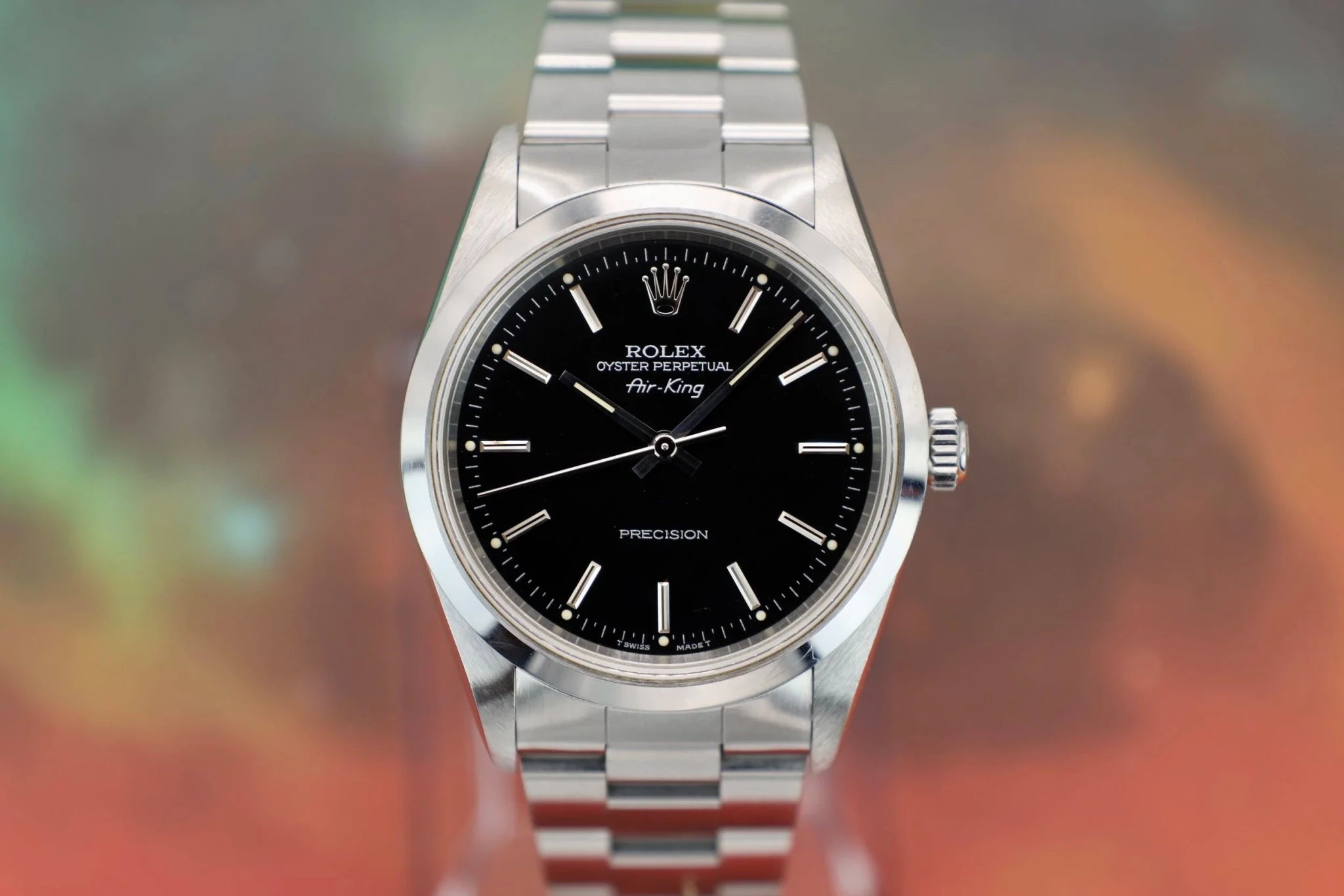 1998 Rolex Air-King Ref. 14000 | Black Dial - Sierra Time Co