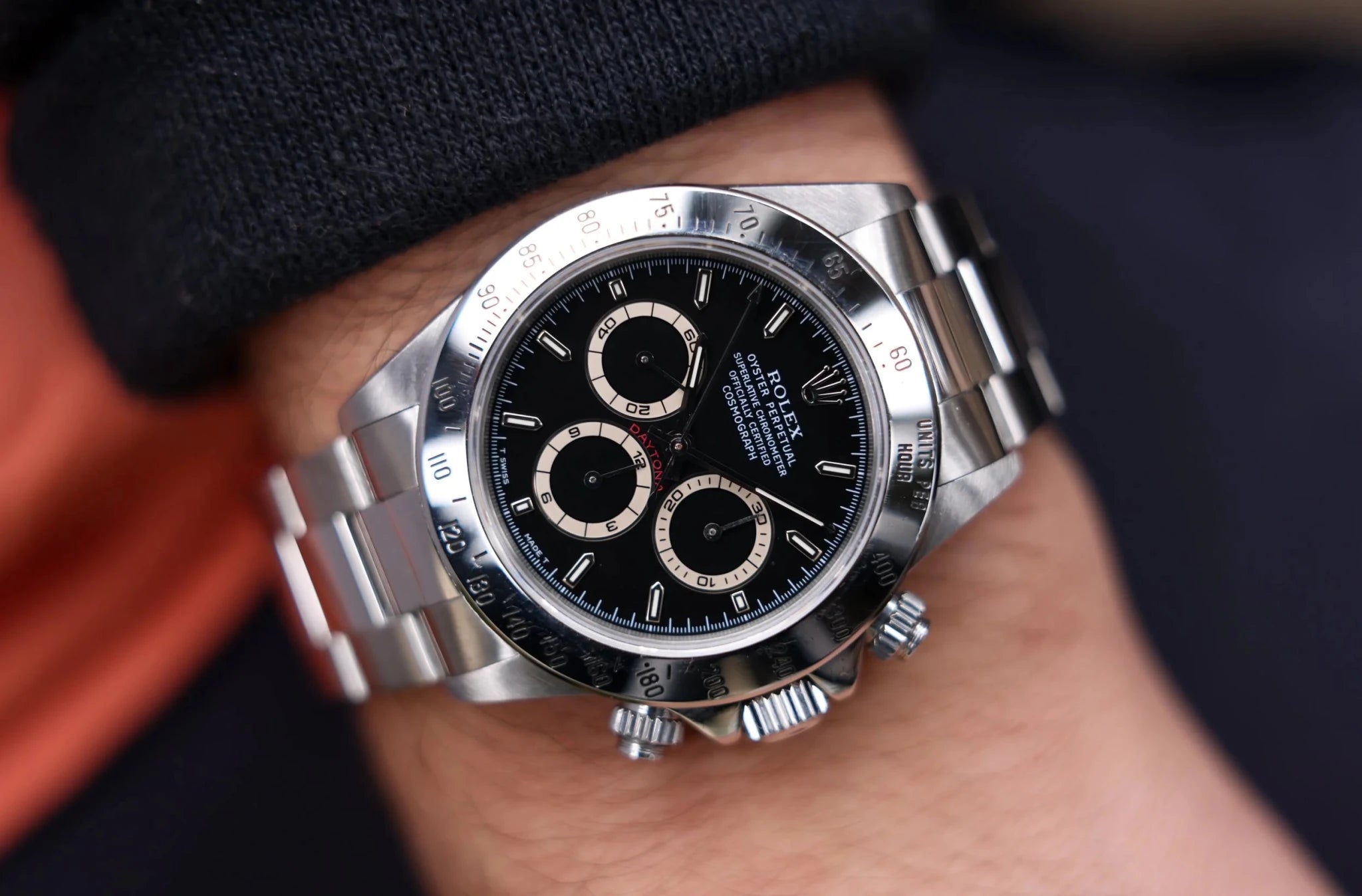 1998 Rolex Daytona Ref. 16520 | Black Dial | Excellent Condition - Sierra Time Co