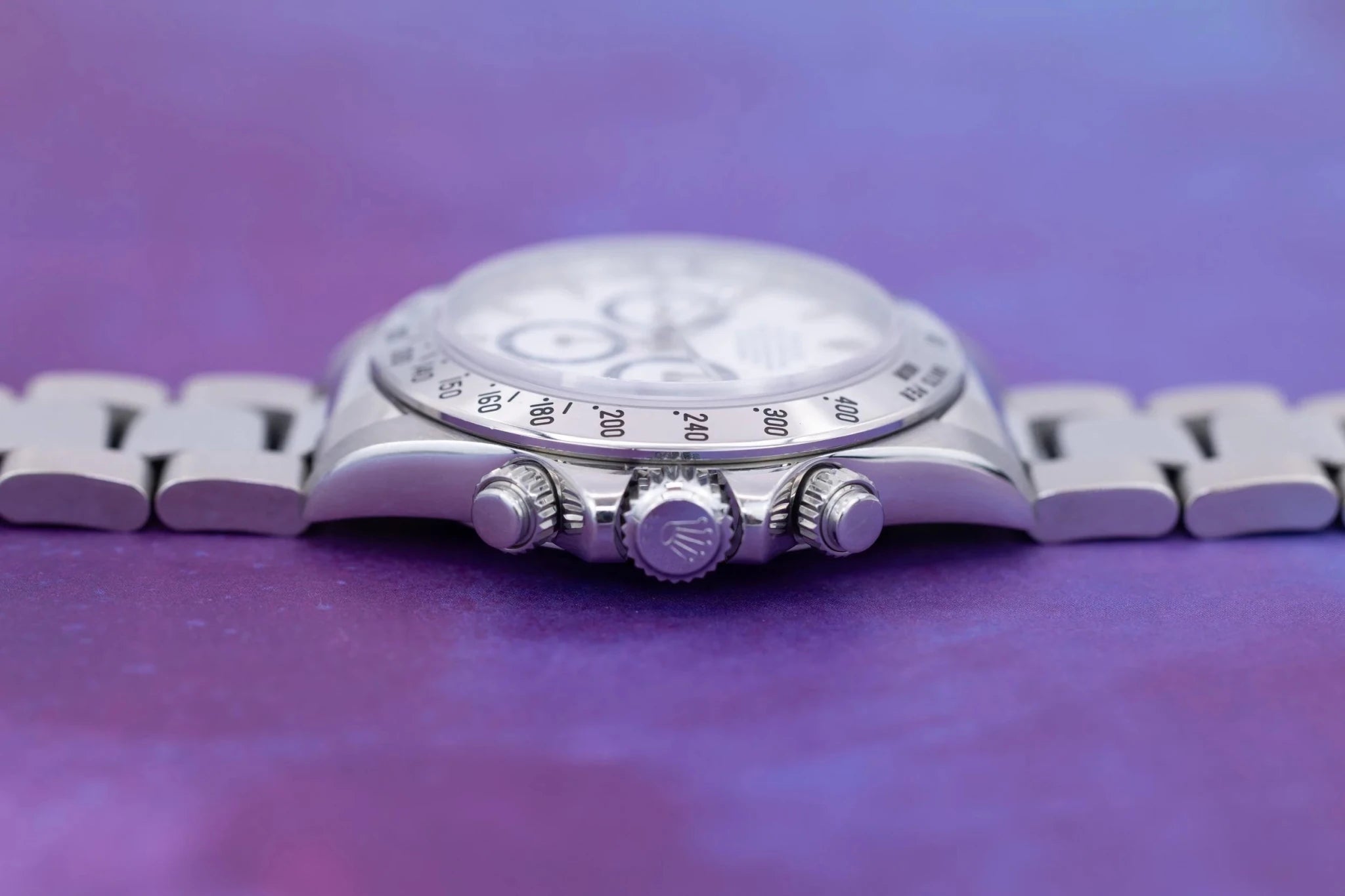 1998 Rolex Daytona Ref. 16520 White Dial | Box and Papers - Sierra Time Co