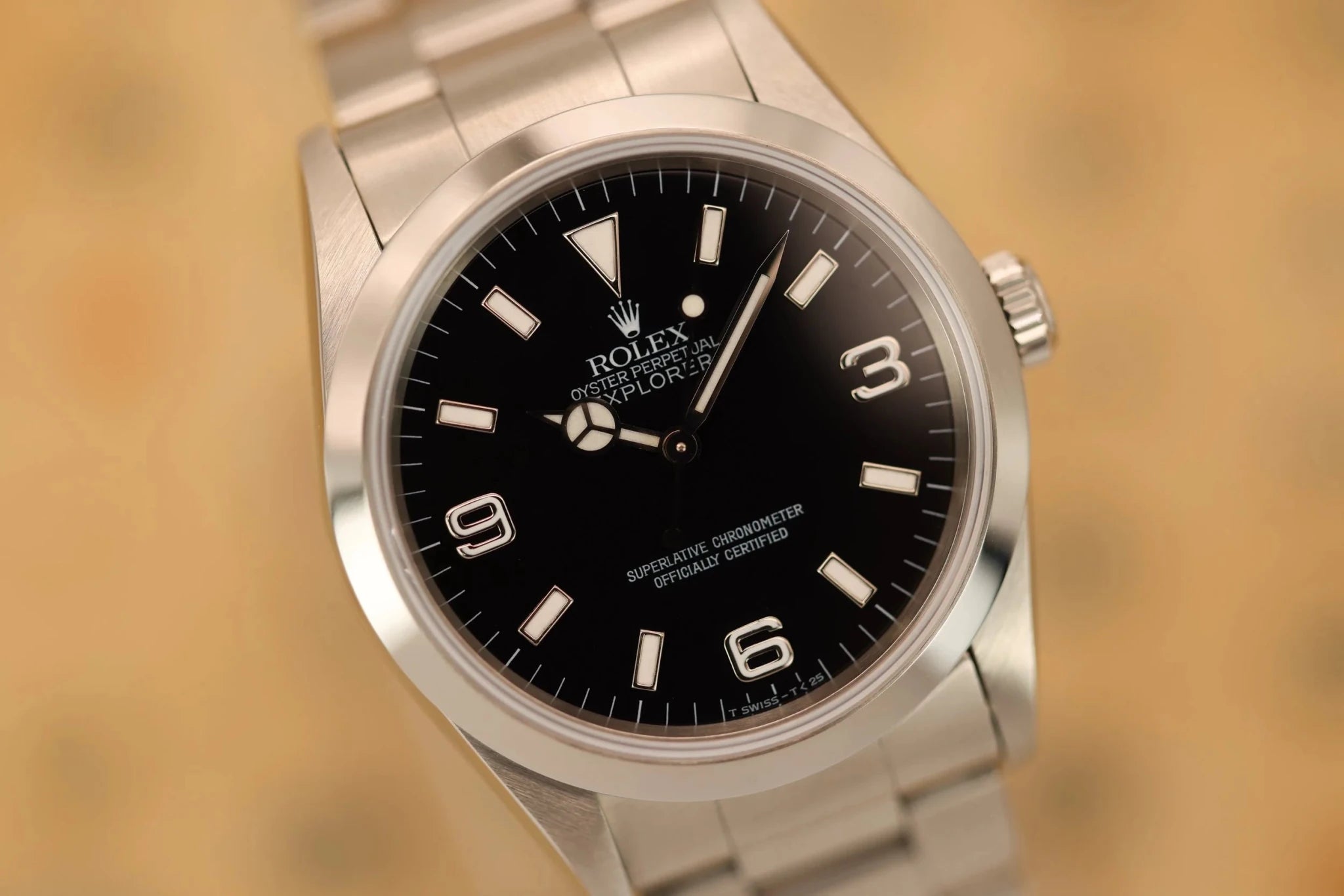 1998 Rolex Explorer I Ref. 14270 | Creamy Tritium Dial | Box and Papers - Sierra Time Co