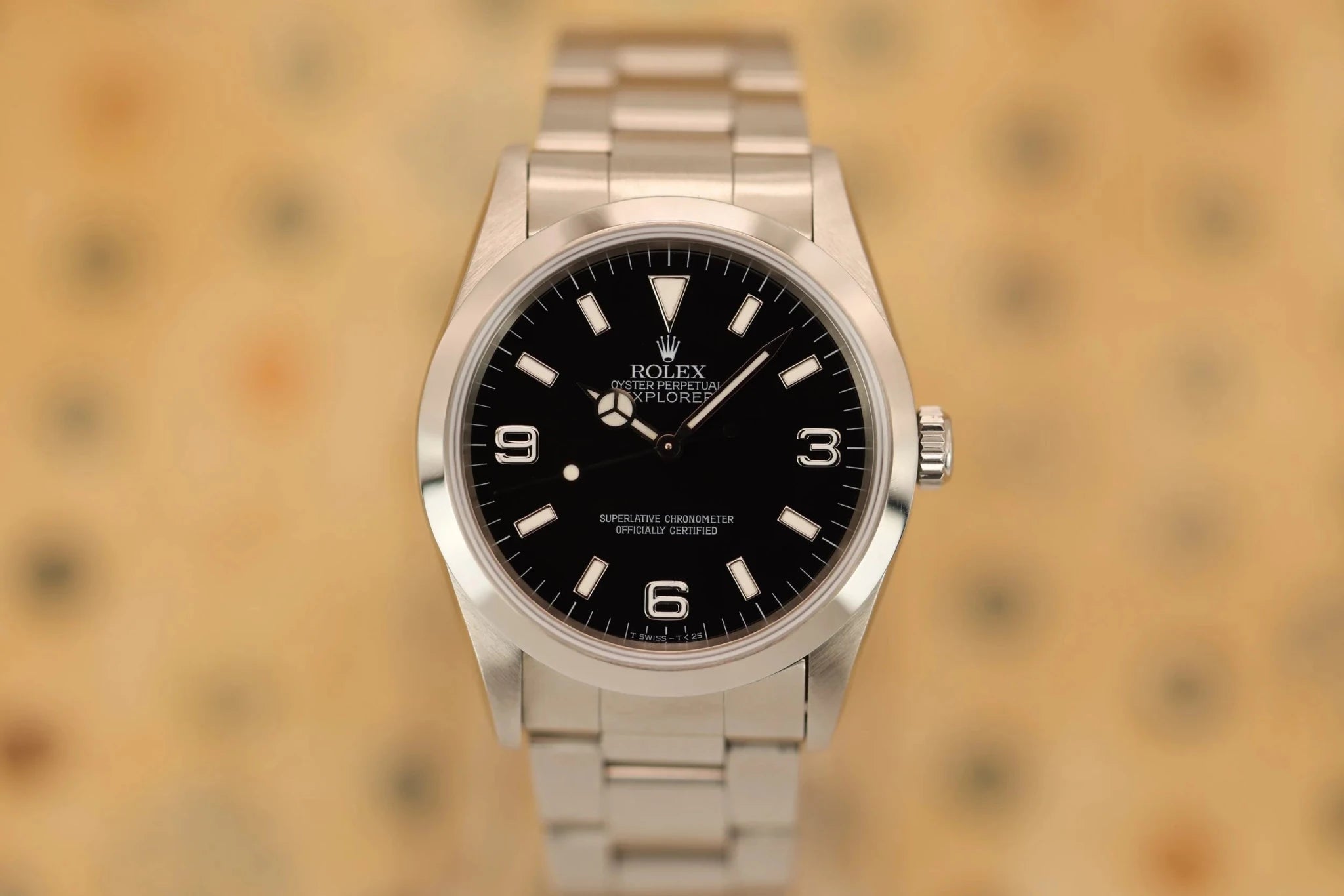1998 Rolex Explorer I Ref. 14270 | Creamy Tritium Dial | Box and Papers - Sierra Time Co