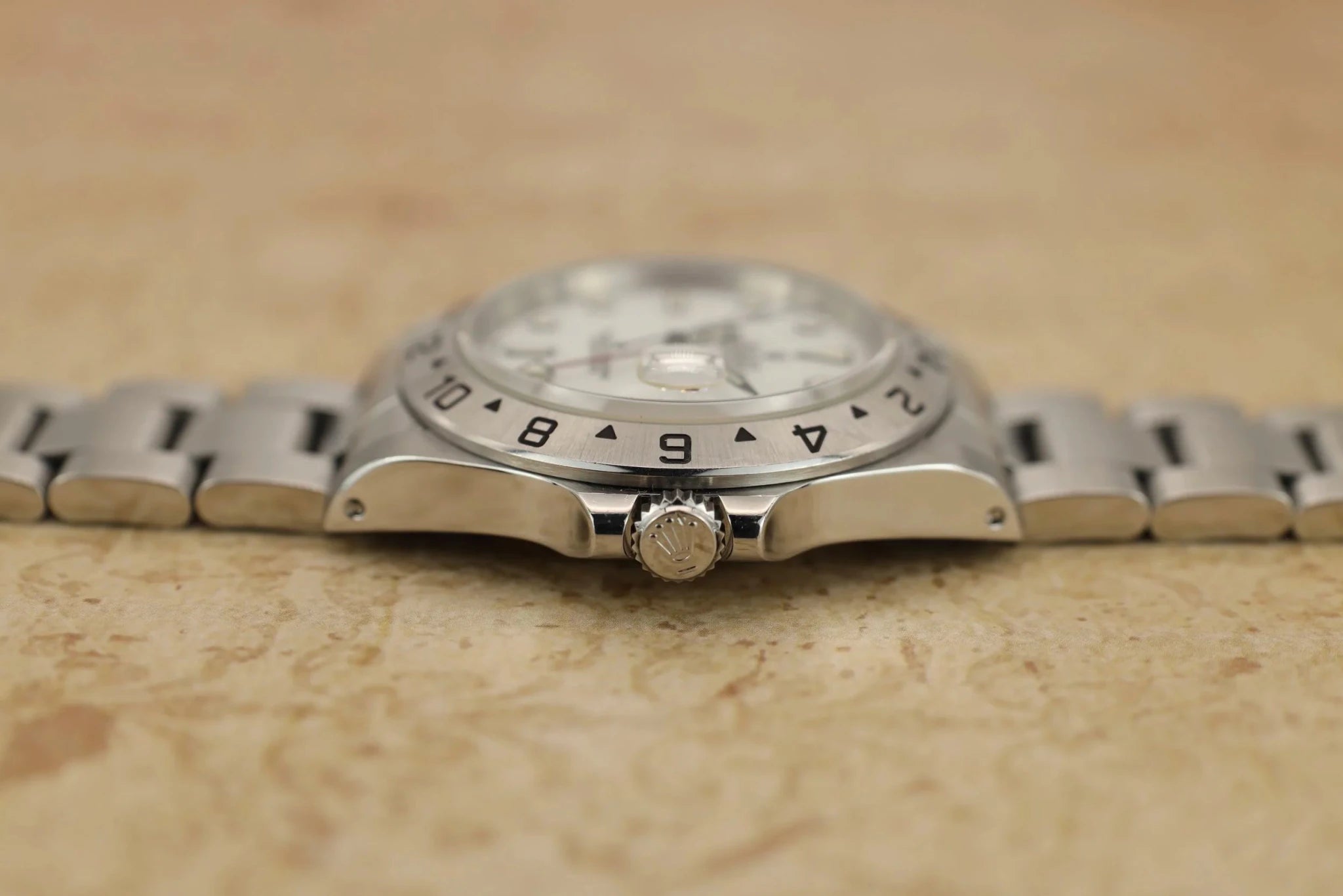 1998 Rolex Explorer II Ref. 16570 | Creamy Tritium - Sierra Time Co