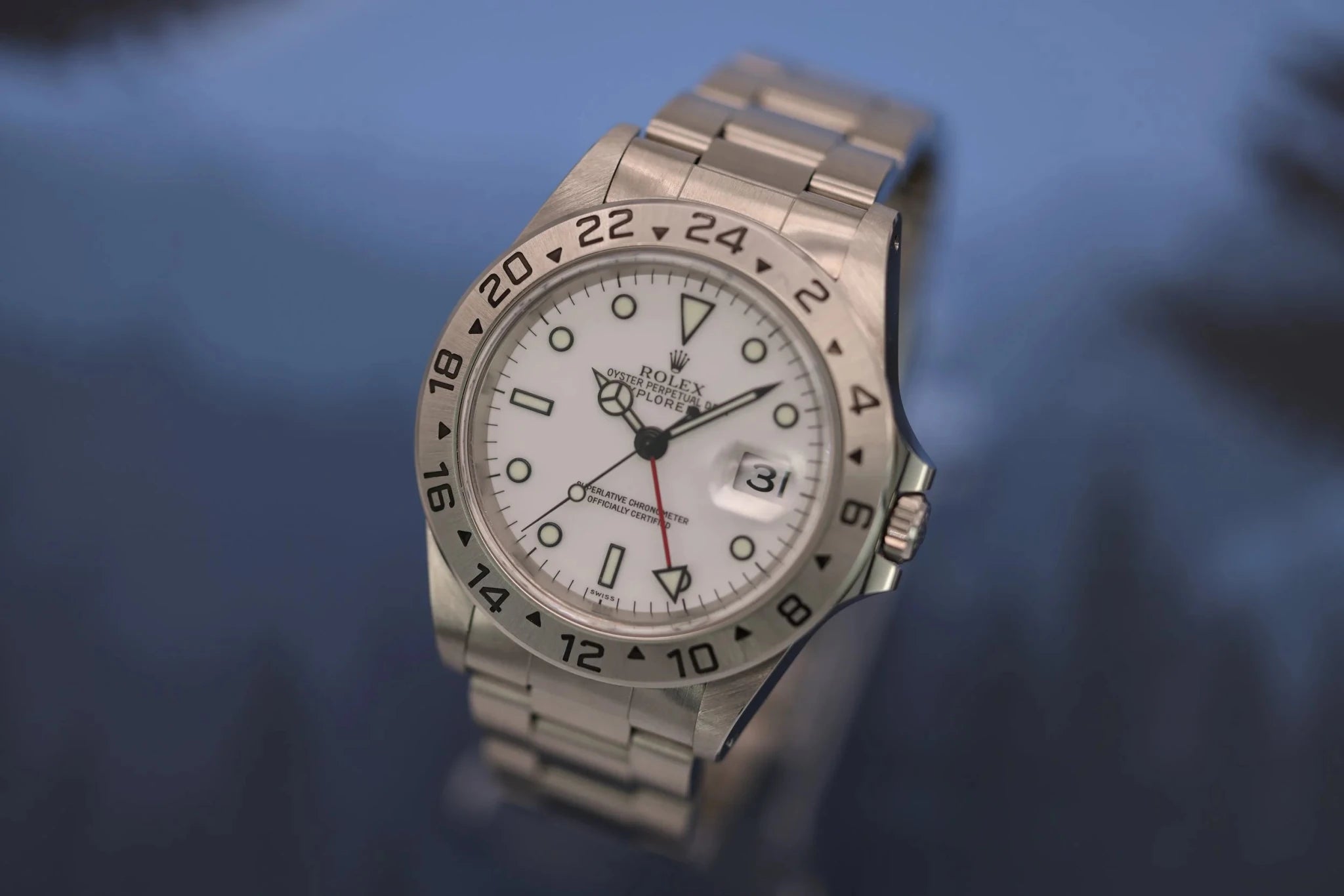 1998 Rolex Explorer II Ref. 16570 Polar | 2023 Service - Sierra Time Co