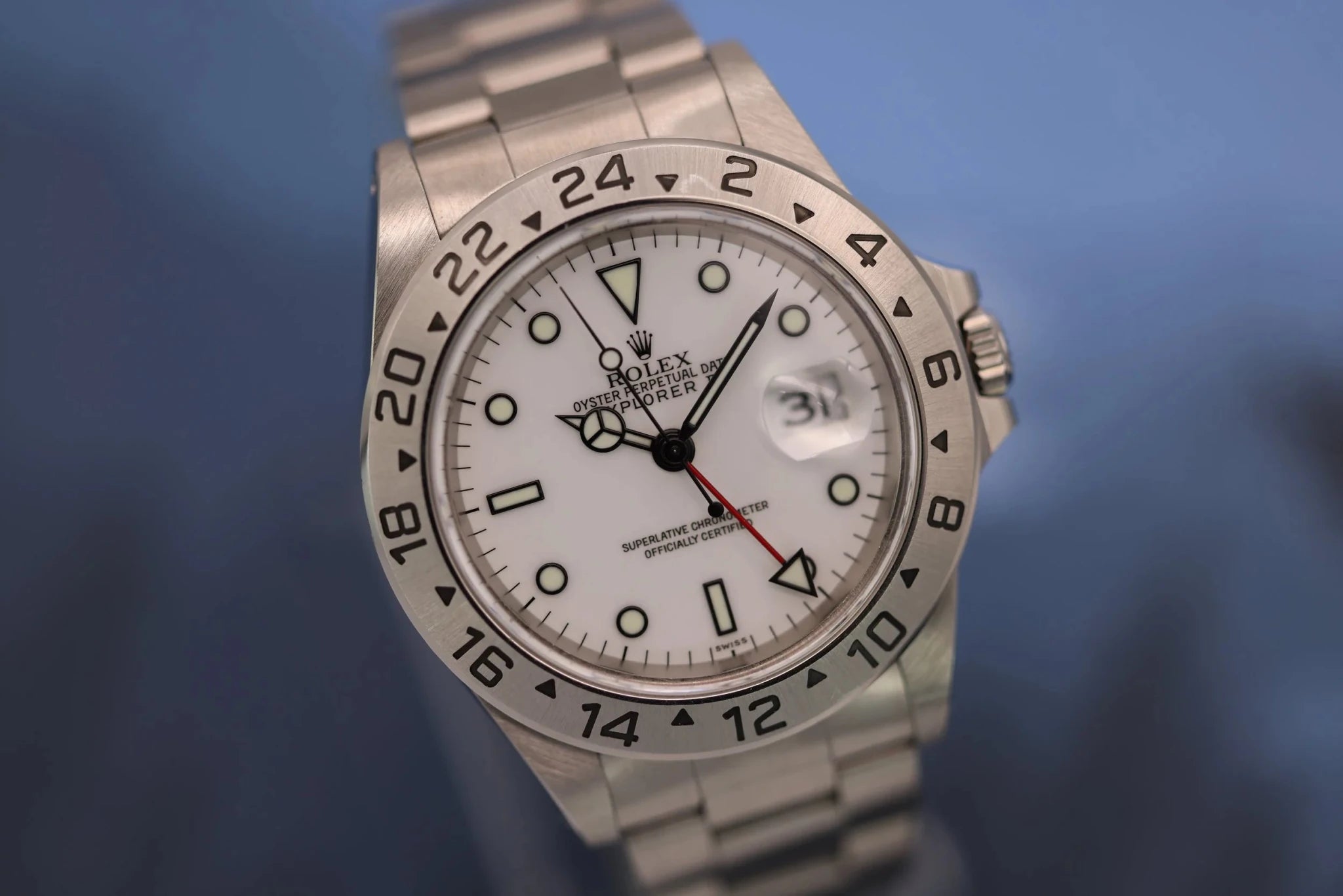 1998 Rolex Explorer II Ref. 16570 Polar | 2023 Service - Sierra Time Co