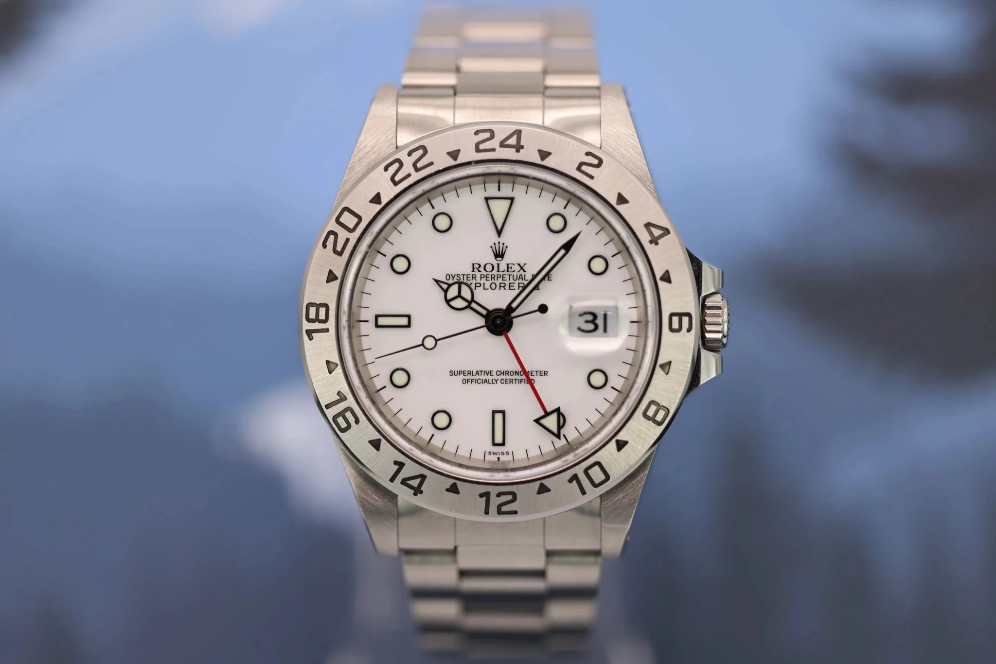1998 Rolex Explorer II Ref. 16570 Polar | 2023 Service - Sierra Time Co