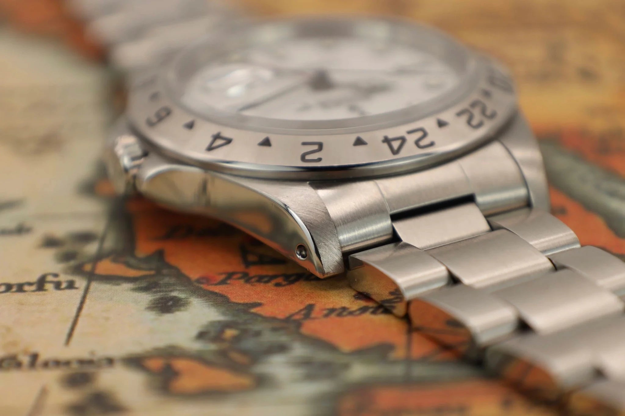 1998 Rolex Explorer II Ref. 16570 Polar | Creamy Tritium | Box and Papers | Serviced - Sierra Time Co