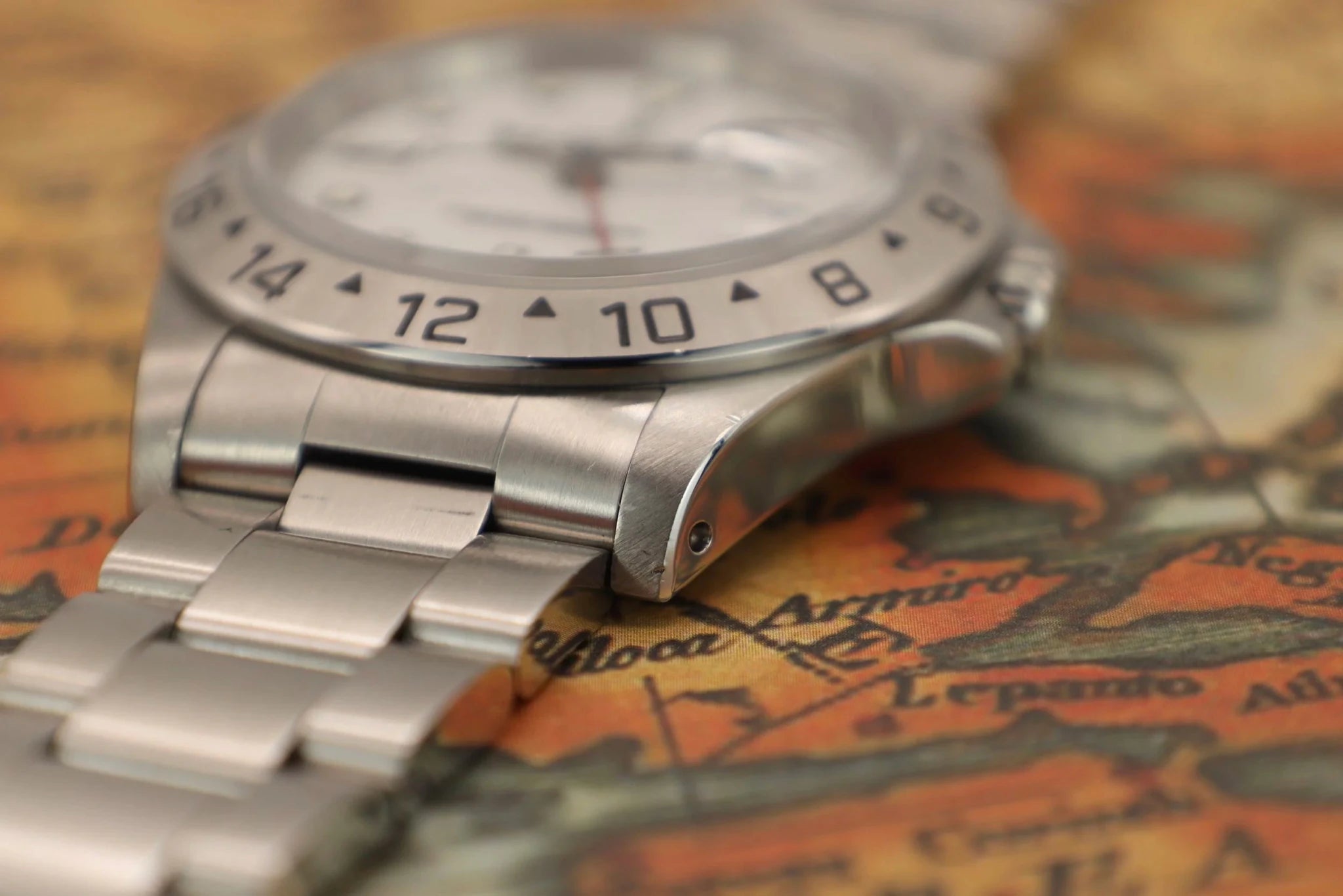 1998 Rolex Explorer II Ref. 16570 Polar | Creamy Tritium | Box and Papers | Serviced - Sierra Time Co