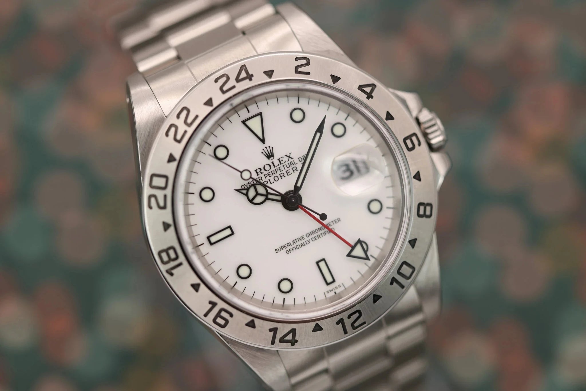 1998 Rolex Explorer II Ref. 16570 Polar | Full Set | Serviced - Sierra Time Co