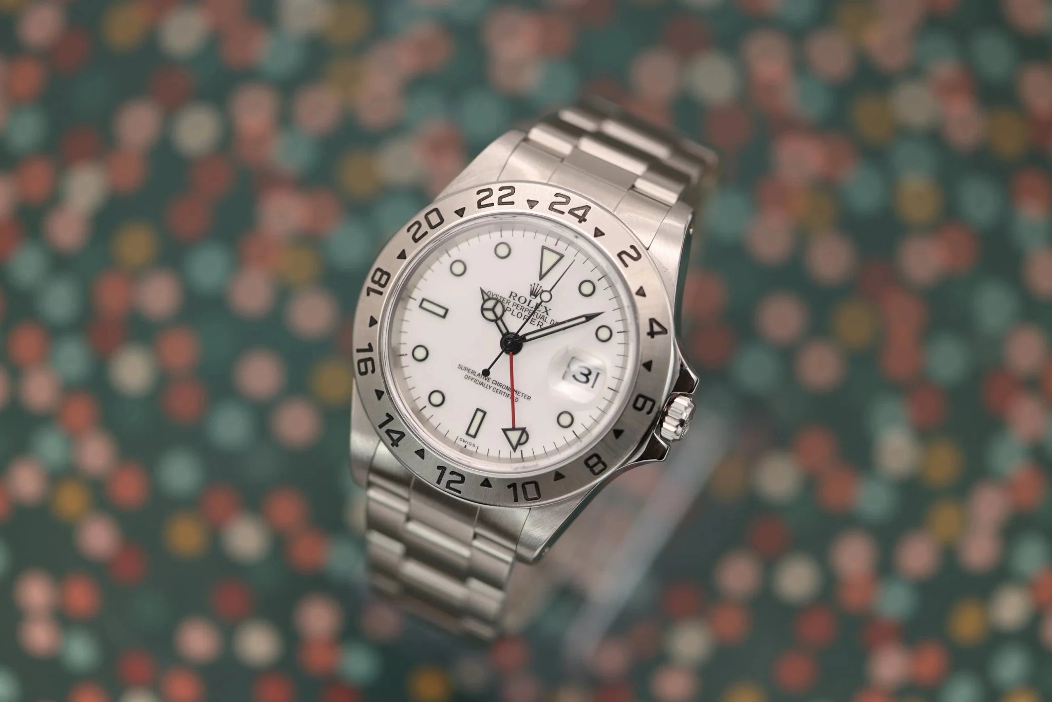 1998 Rolex Explorer II Ref. 16570 Polar | Full Set | Serviced - Sierra Time Co
