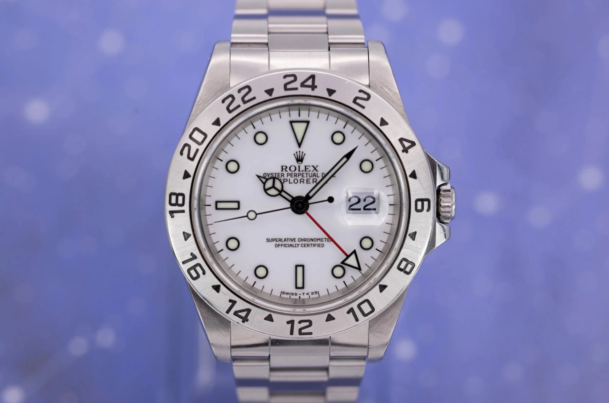 1998 Rolex Explorer II Ref. 16570 Polar | Papers - Sierra Time Co