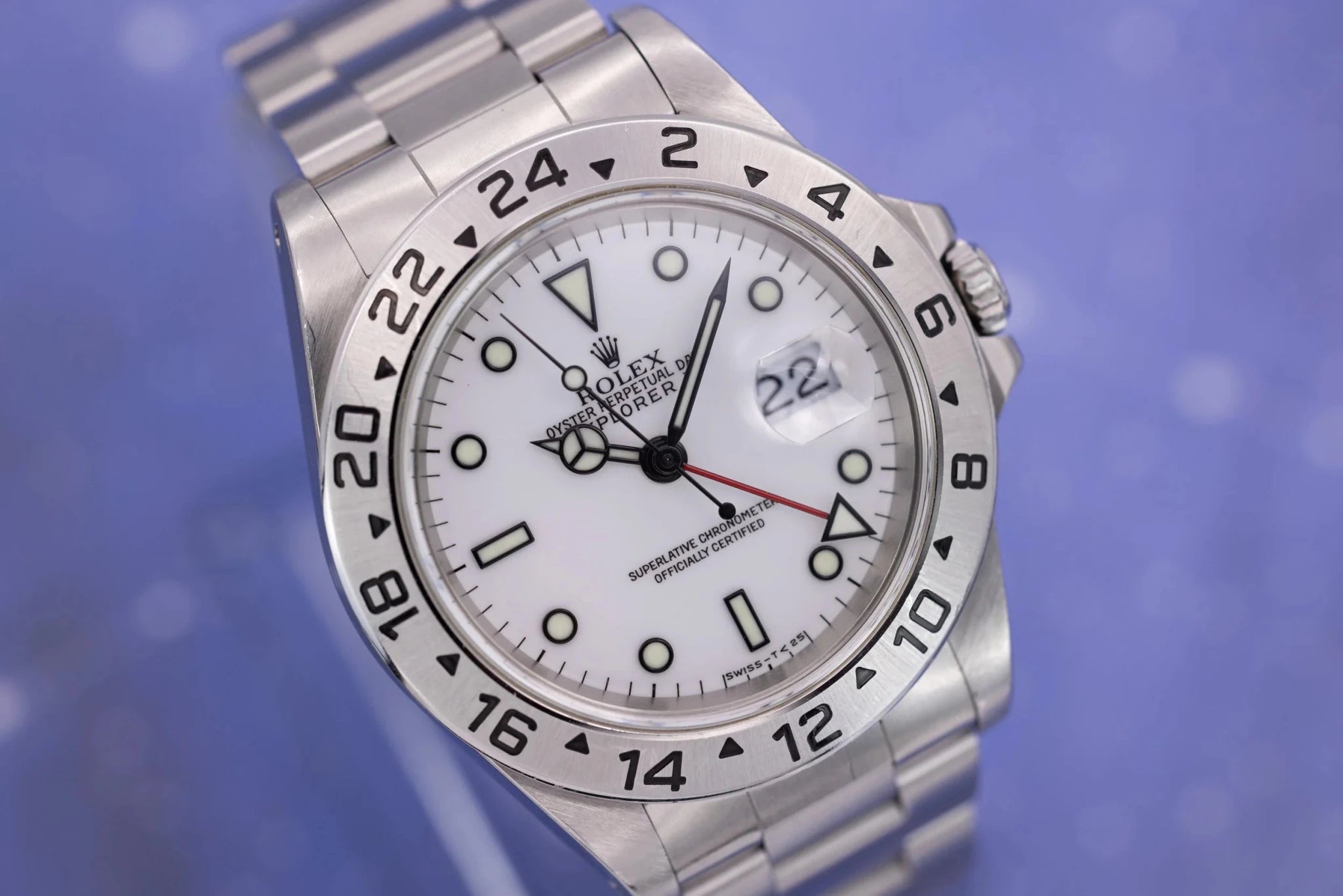 1998 Rolex Explorer II Ref. 16570 Polar | Papers - Sierra Time Co