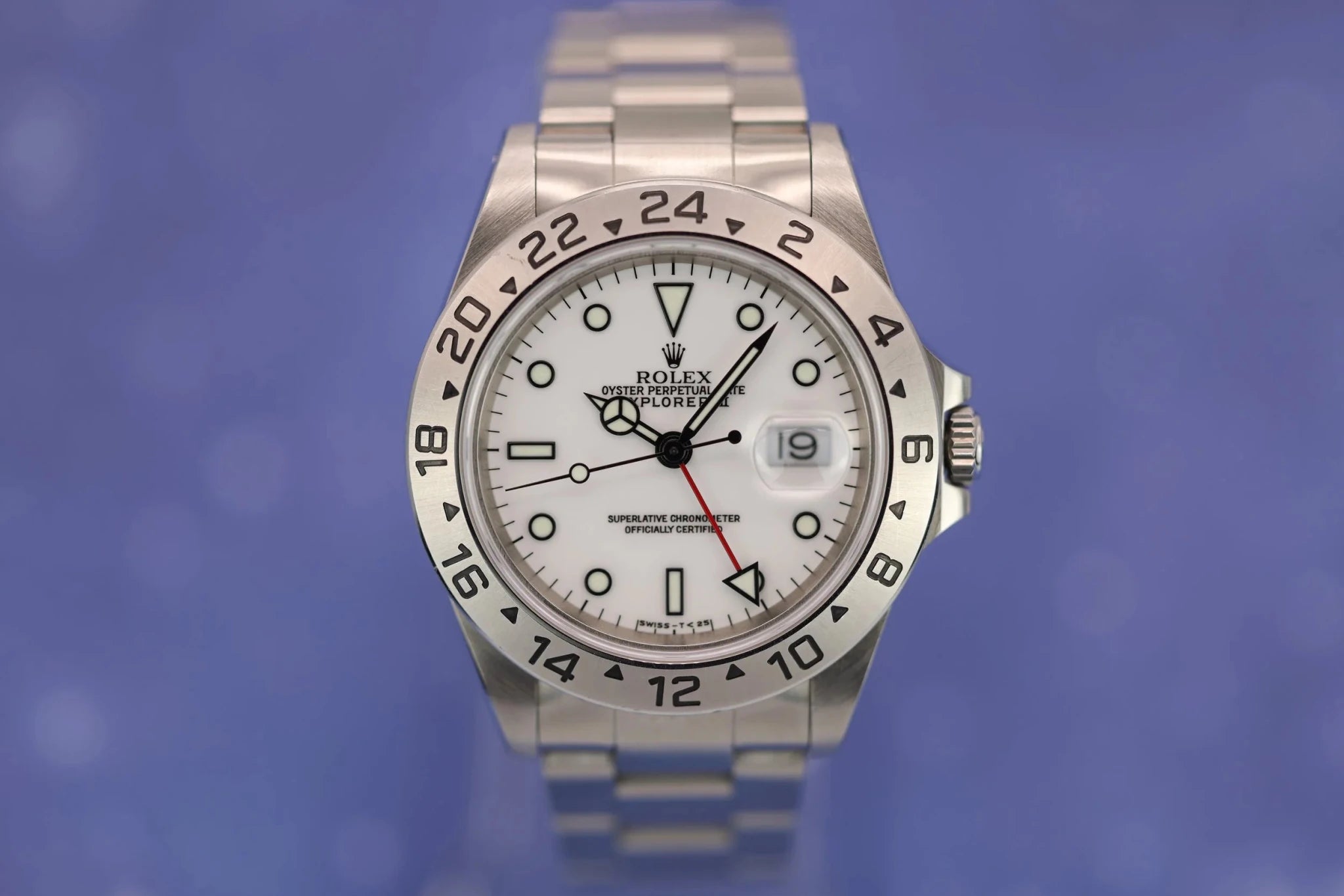 1998 Rolex Explorer II Ref. 16570 Polar | Tritanova Dial | Full Set - Sierra Time Co