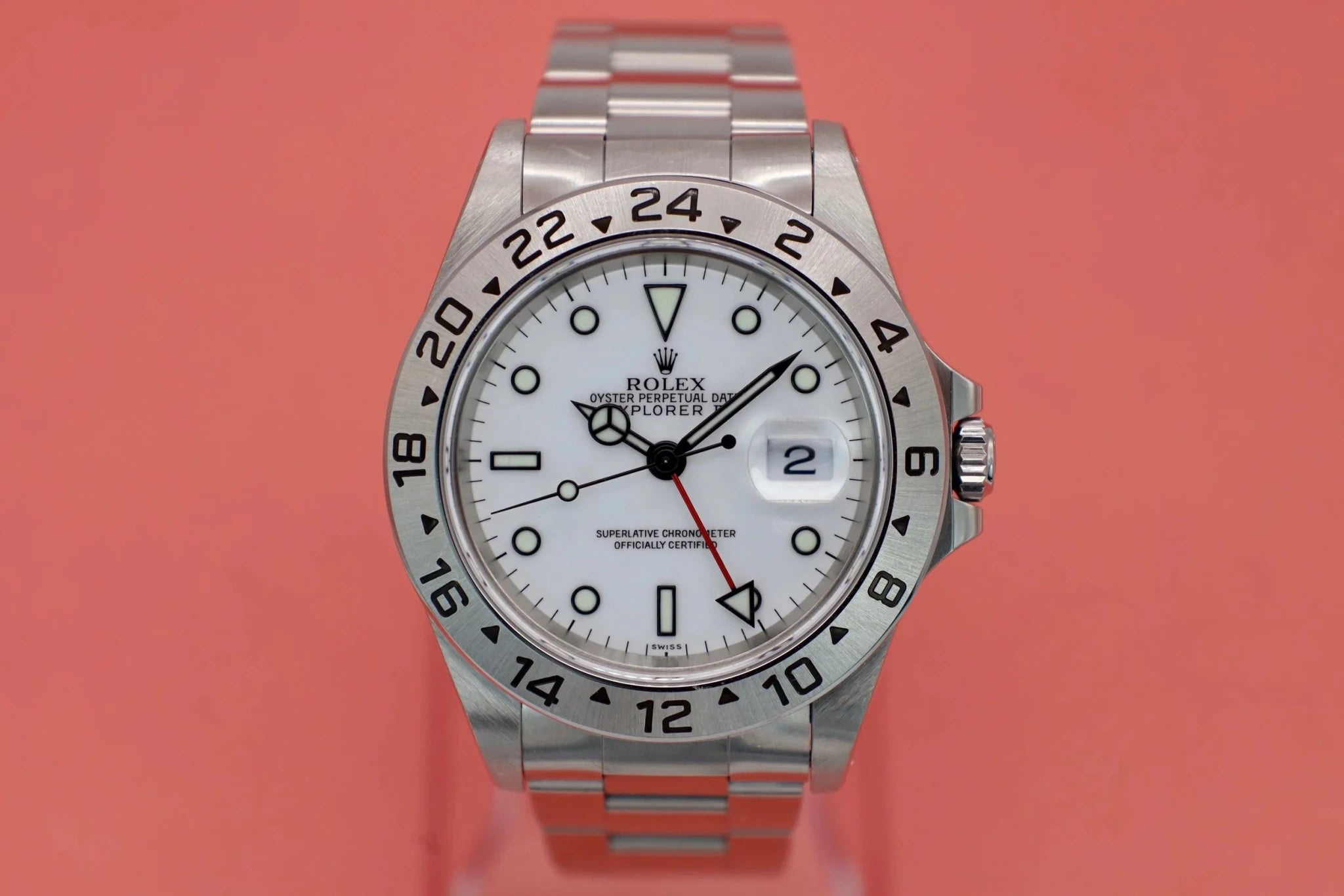 1998 Rolex Explorer II Ref. 16570 Polar | Unpolished | Top Condition - Sierra Time Co