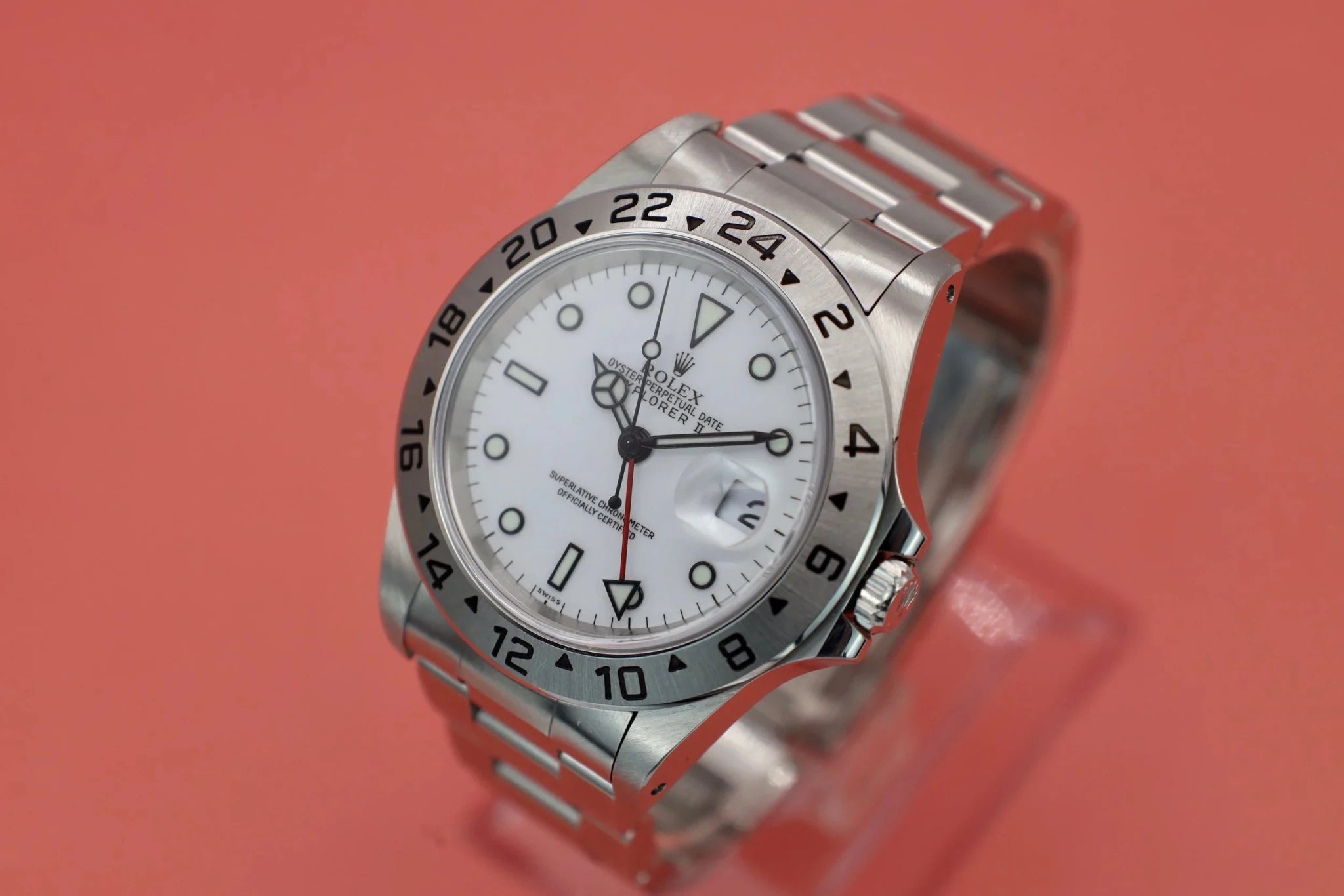 1998 Rolex Explorer II Ref. 16570 Polar | Unpolished | Top Condition - Sierra Time Co