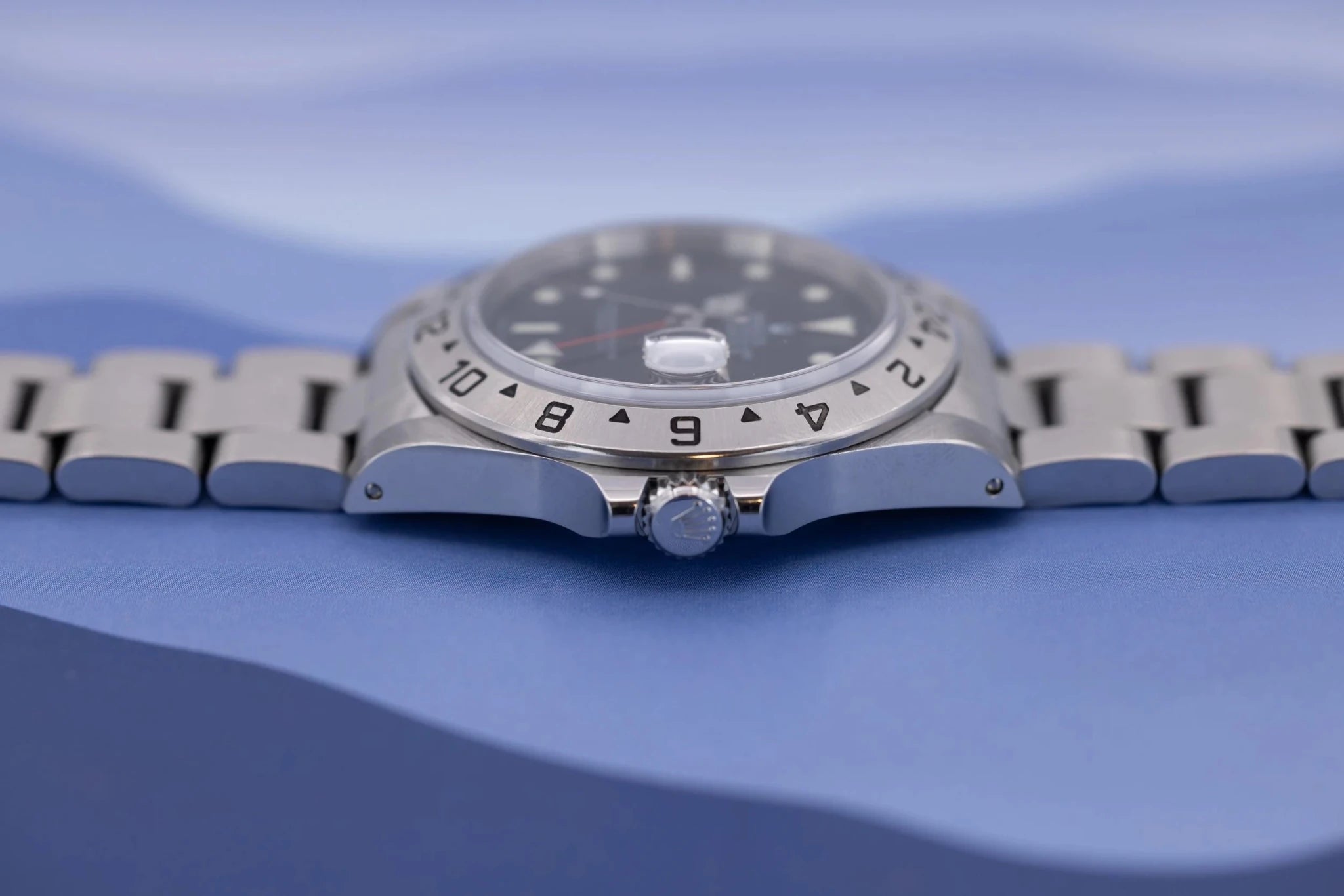 1998 Rolex Explorer II Ref. 16570 | Tritanova Dial | Box and Papers - Sierra Time Co