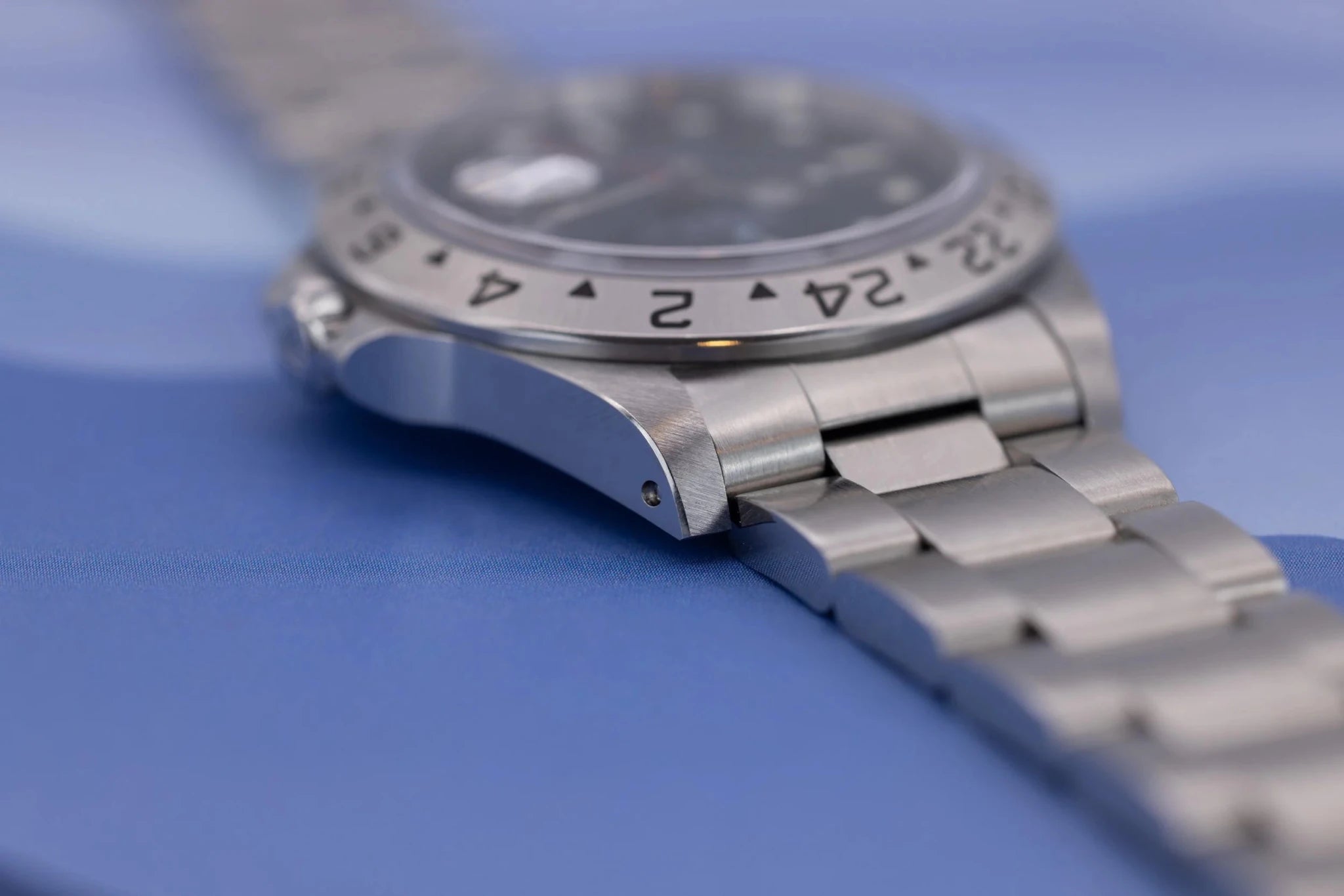 1998 Rolex Explorer II Ref. 16570 | Tritanova Dial | Box and Papers - Sierra Time Co