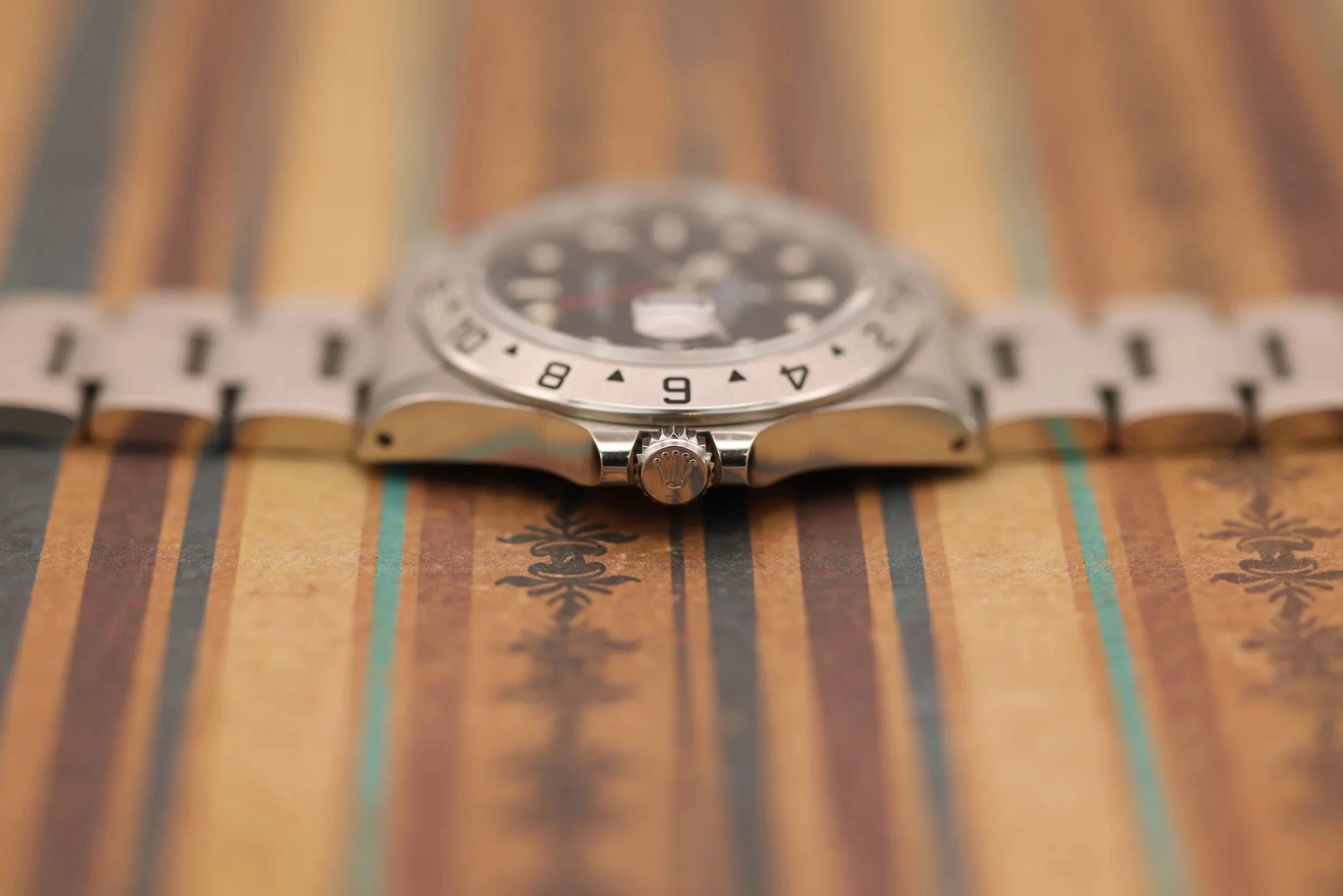 1998 Rolex Explorer II Ref. 16570 | Vivid Patina - Sierra Time Co