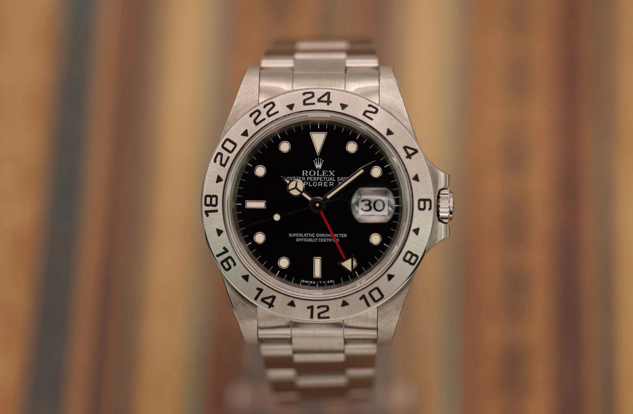 1998 Rolex Explorer II Ref. 16570 | Vivid Patina - Sierra Time Co