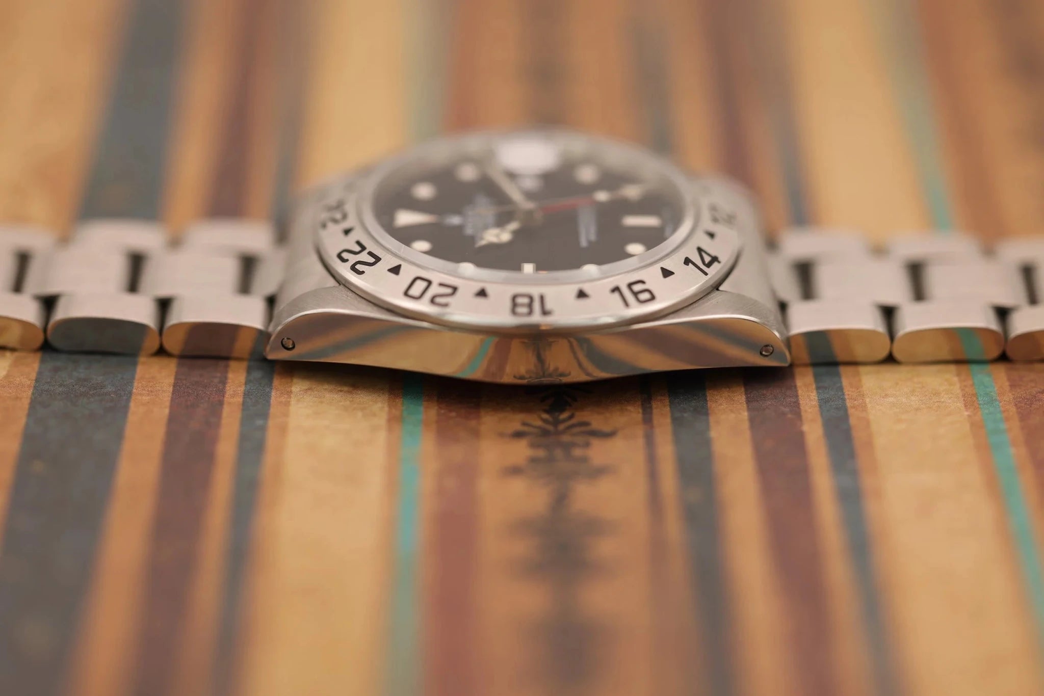 1998 Rolex Explorer II Ref. 16570 | Vivid Patina - Sierra Time Co