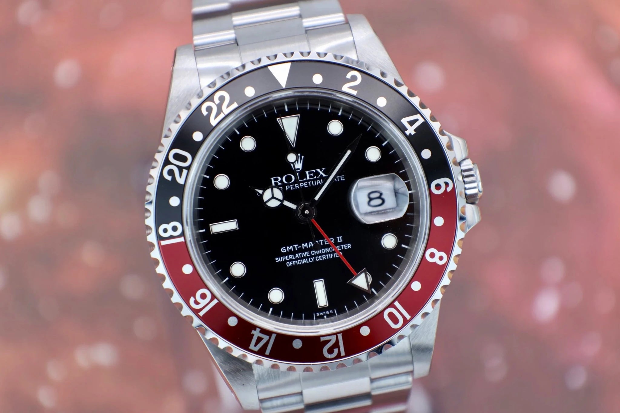 1998 Rolex GMT II Master II Ref. 16710 | Coke | Box and Papers - Sierra Time Co