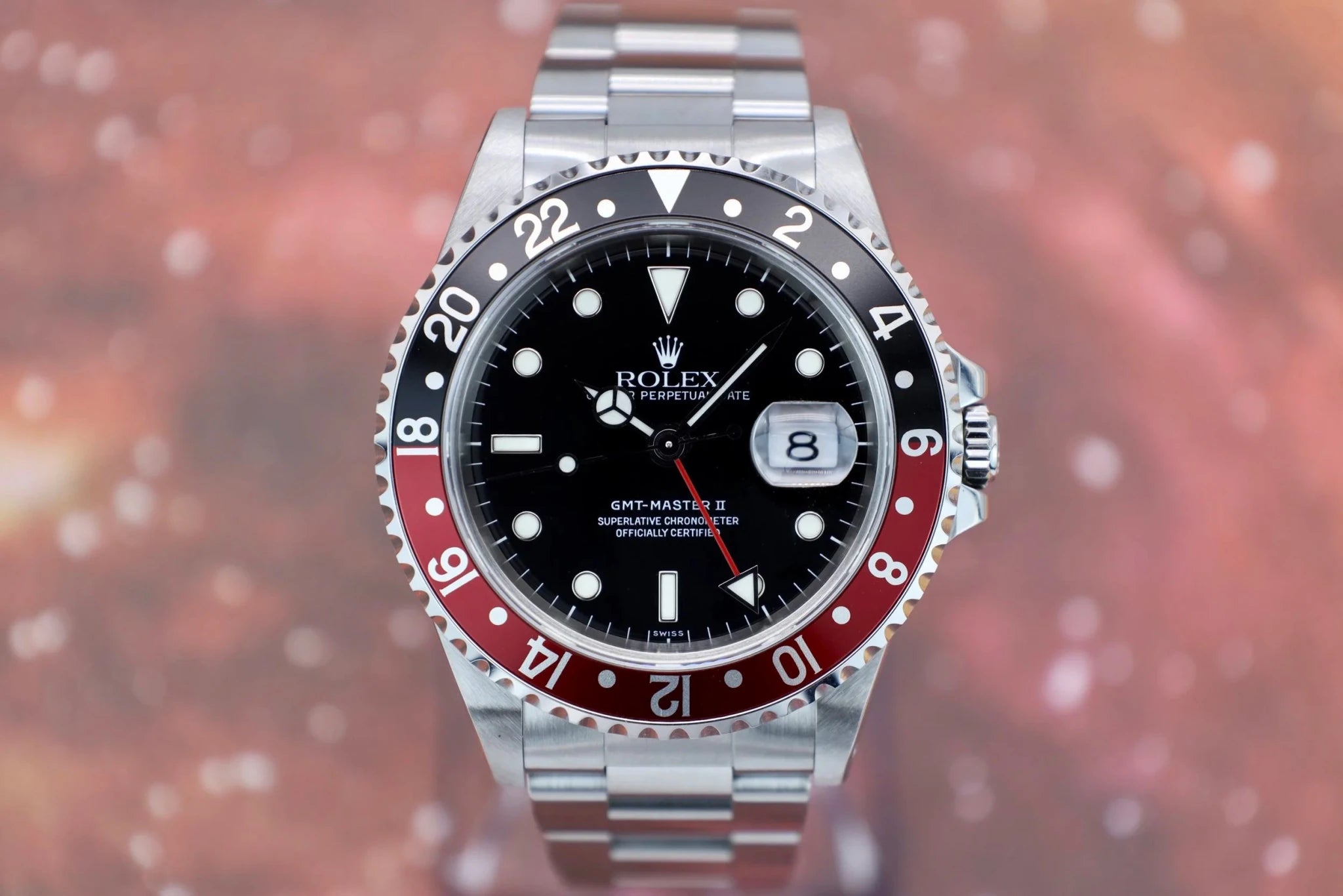 1998 Rolex GMT II Master II Ref. 16710 | Coke | Box and Papers - Sierra Time Co