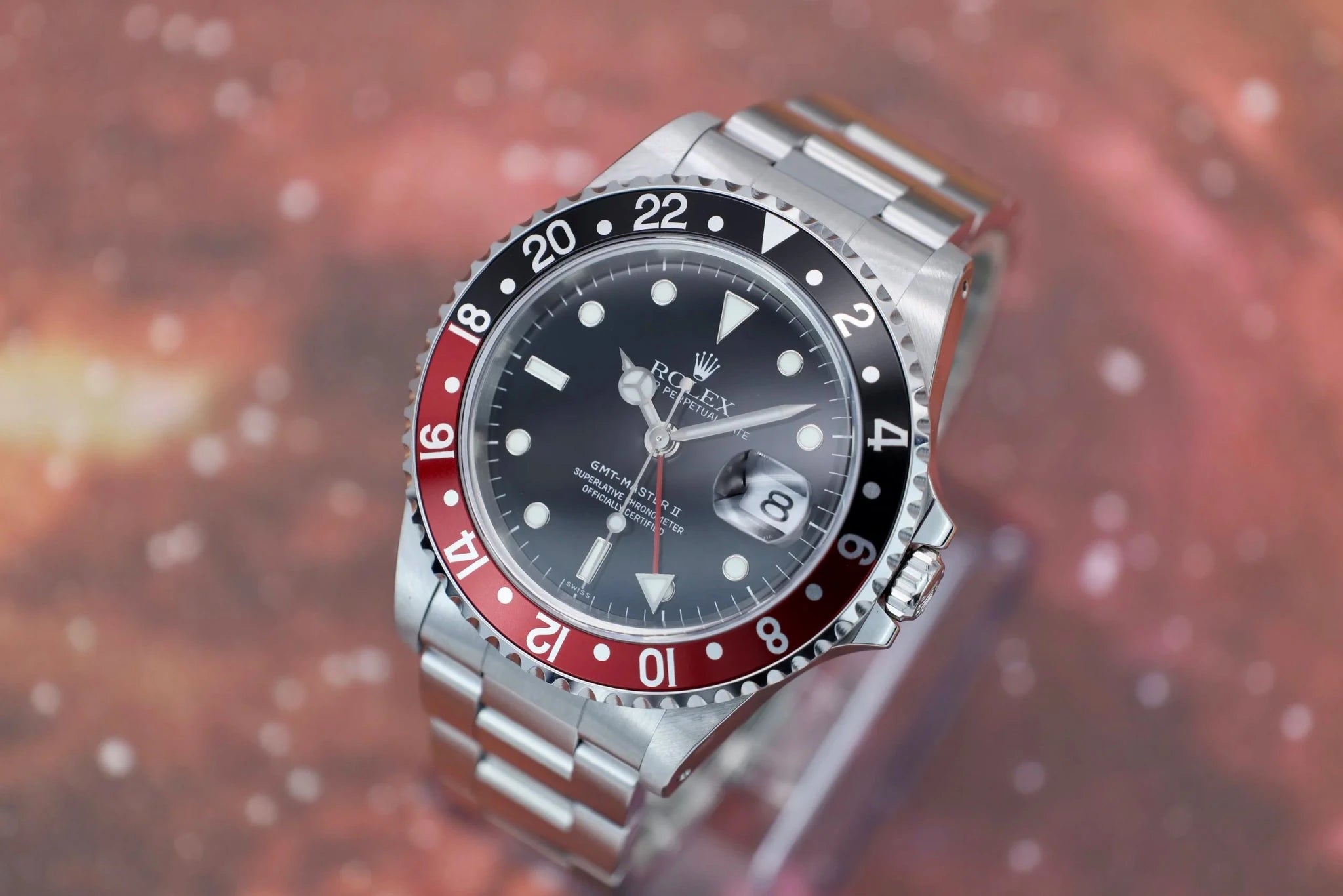 1998 Rolex GMT II Master II Ref. 16710 | Coke | Box and Papers - Sierra Time Co
