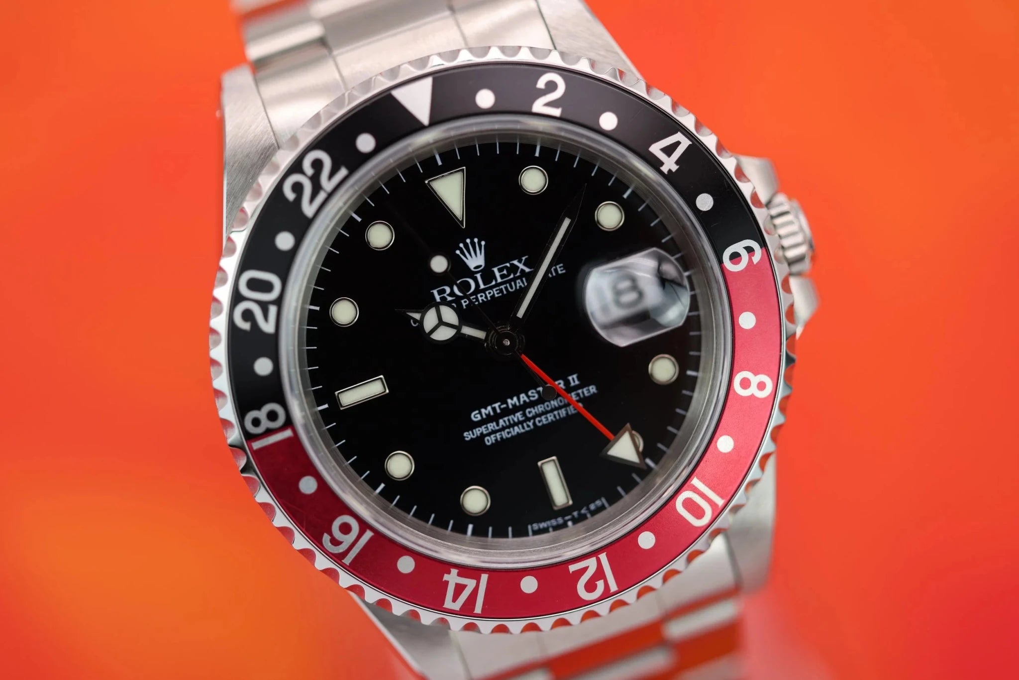 1998 Rolex GMT Master II Ref. 16710 Coke | Box and Papers - Sierra Time Co