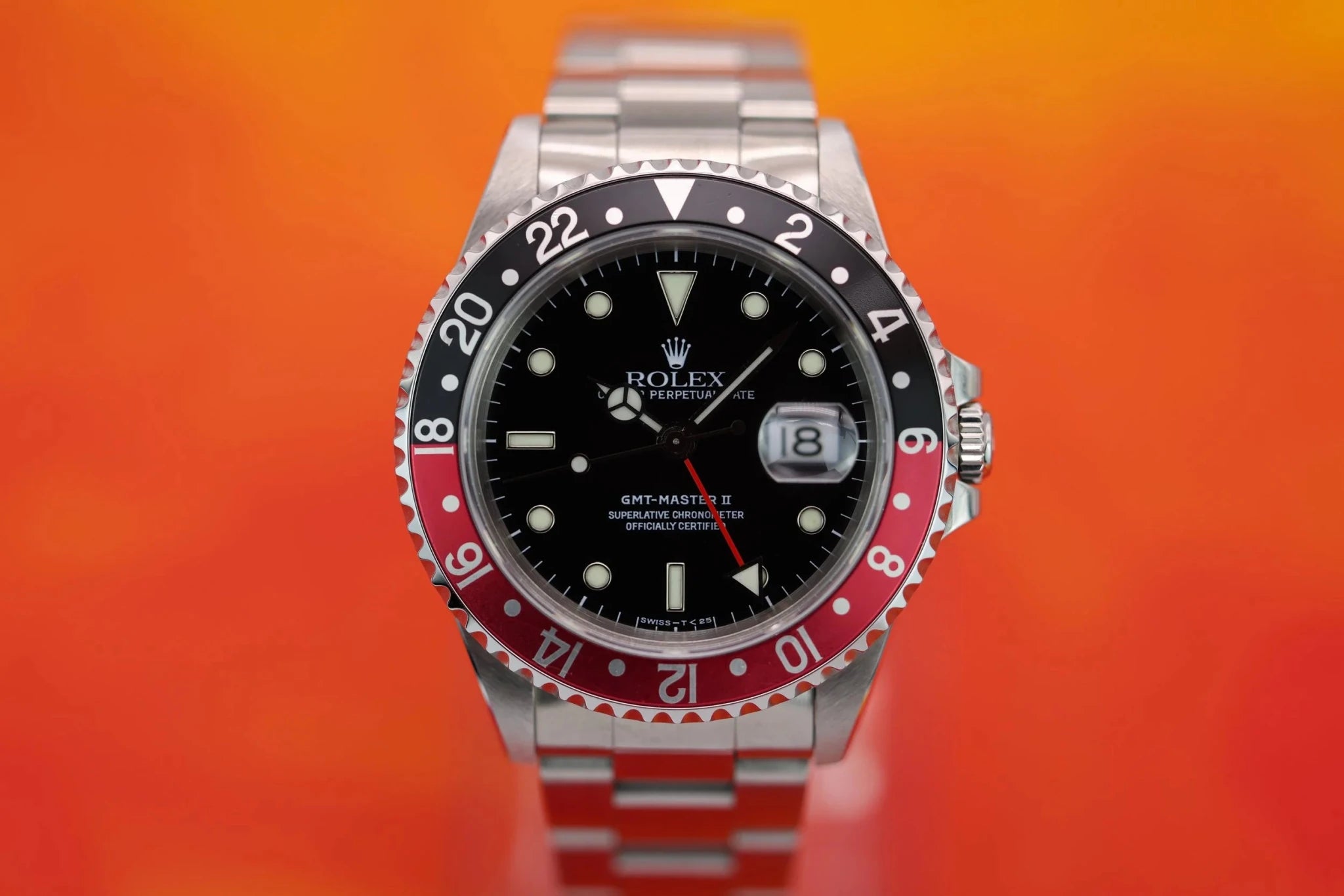 1998 Rolex GMT Master II Ref. 16710 Coke | Box and Papers - Sierra Time Co