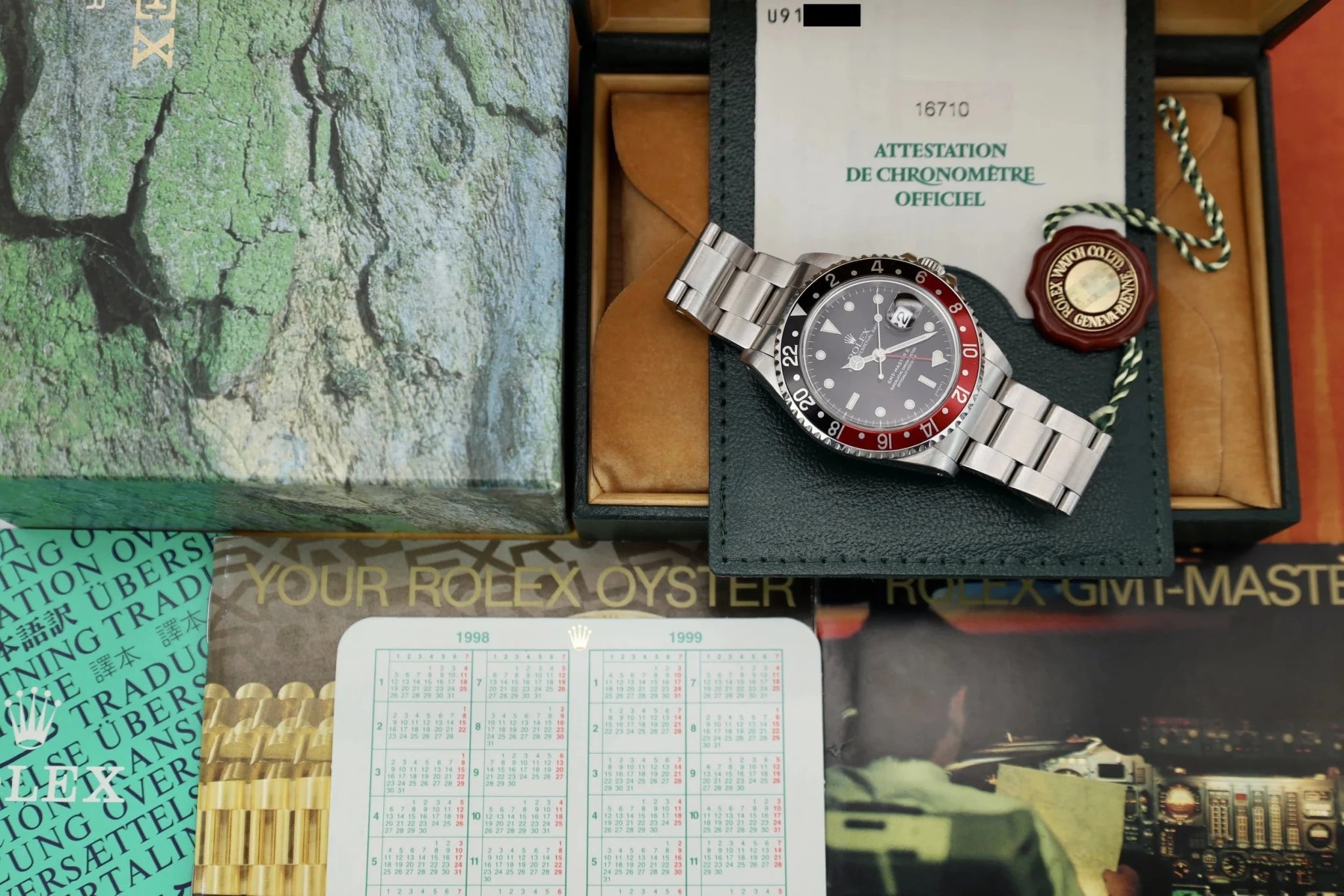 1998 Rolex GMT Master II Ref. 16710 Coke | Full Set - Sierra Time Co