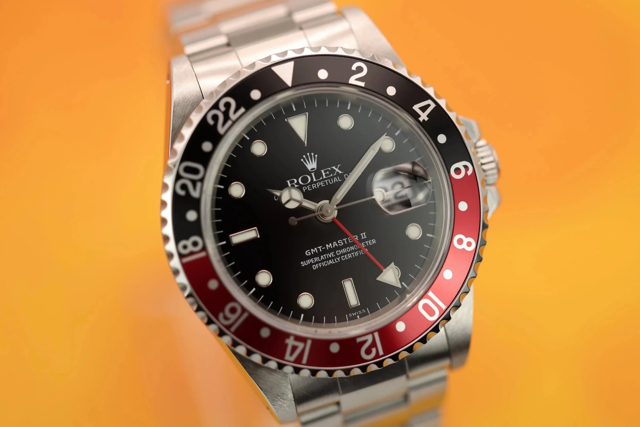 1998 Rolex GMT Master II Ref. 16710 Coke | Swiss Only | Box and Papers - Sierra Time Co