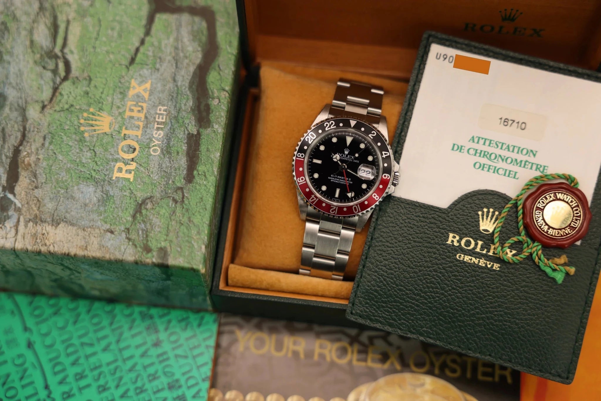 1998 Rolex GMT Master II Ref. 16710 Coke | Swiss Only | Box and Papers - Sierra Time Co