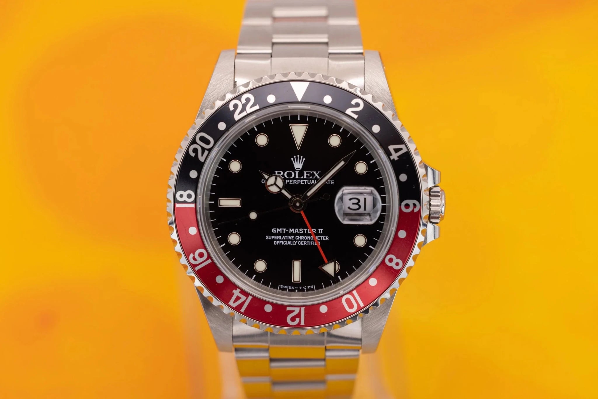 1998 Rolex GMT Master II Ref. 16710 Coke | Tritanova Dial | Box and Papers - Sierra Time Co