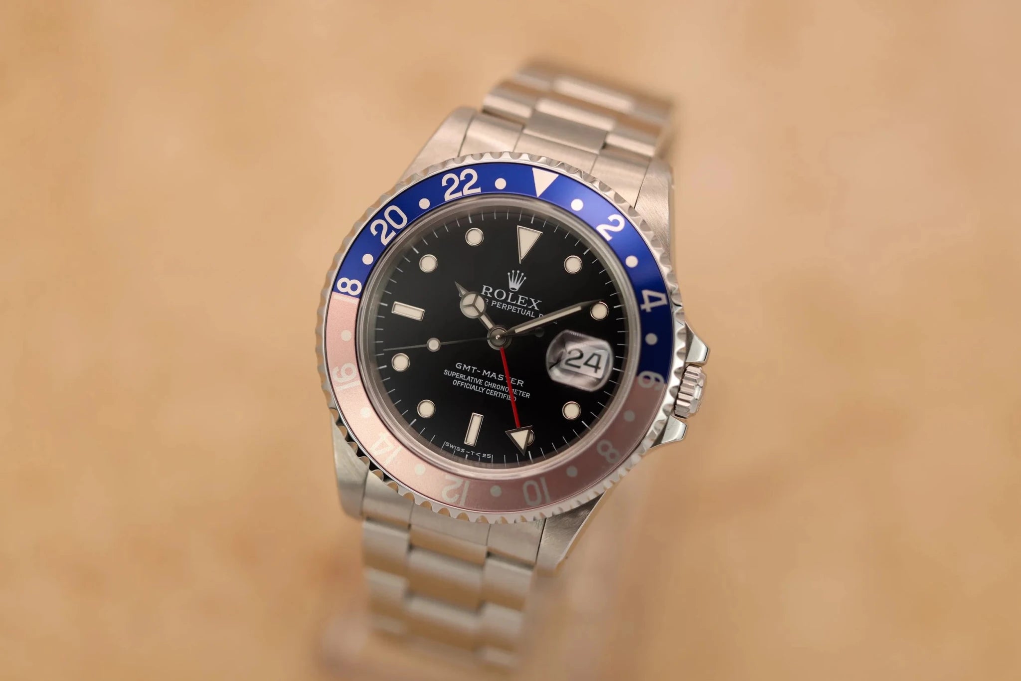 1998 Rolex GMT Master Ref. 16700 | Faded Pepsi | Box and Papers - Sierra Time Co