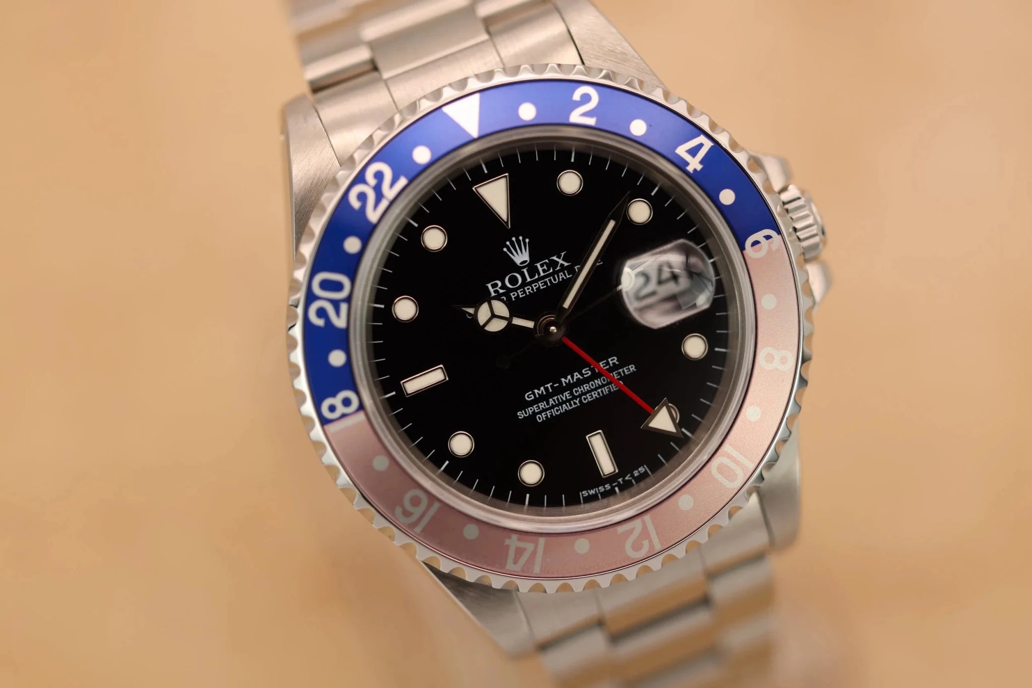 1998 Rolex GMT Master Ref. 16700 | Faded Pepsi | Box and Papers - Sierra Time Co