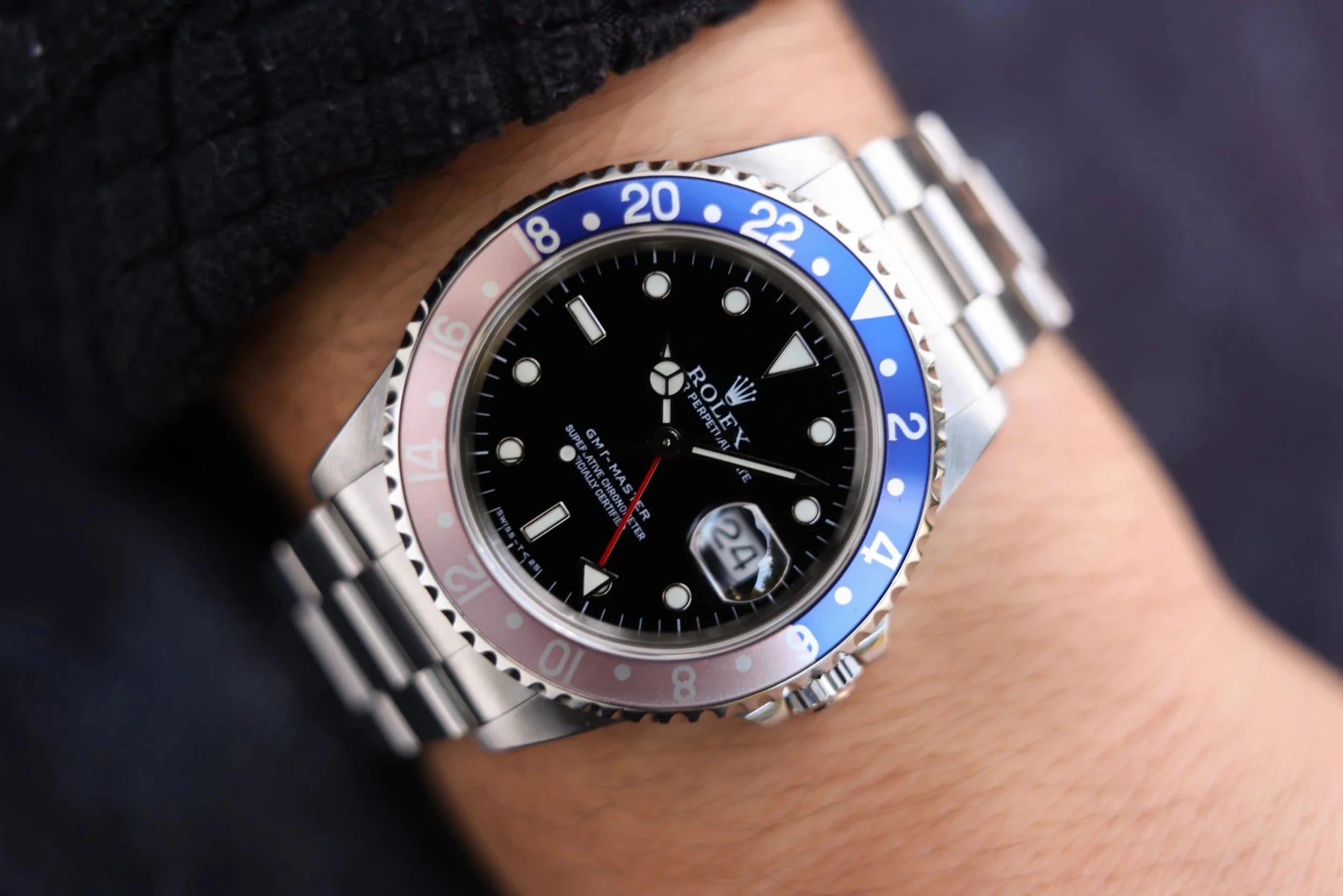 1998 Rolex GMT Master Ref. 16700 | Faded Pepsi | Box and Papers - Sierra Time Co
