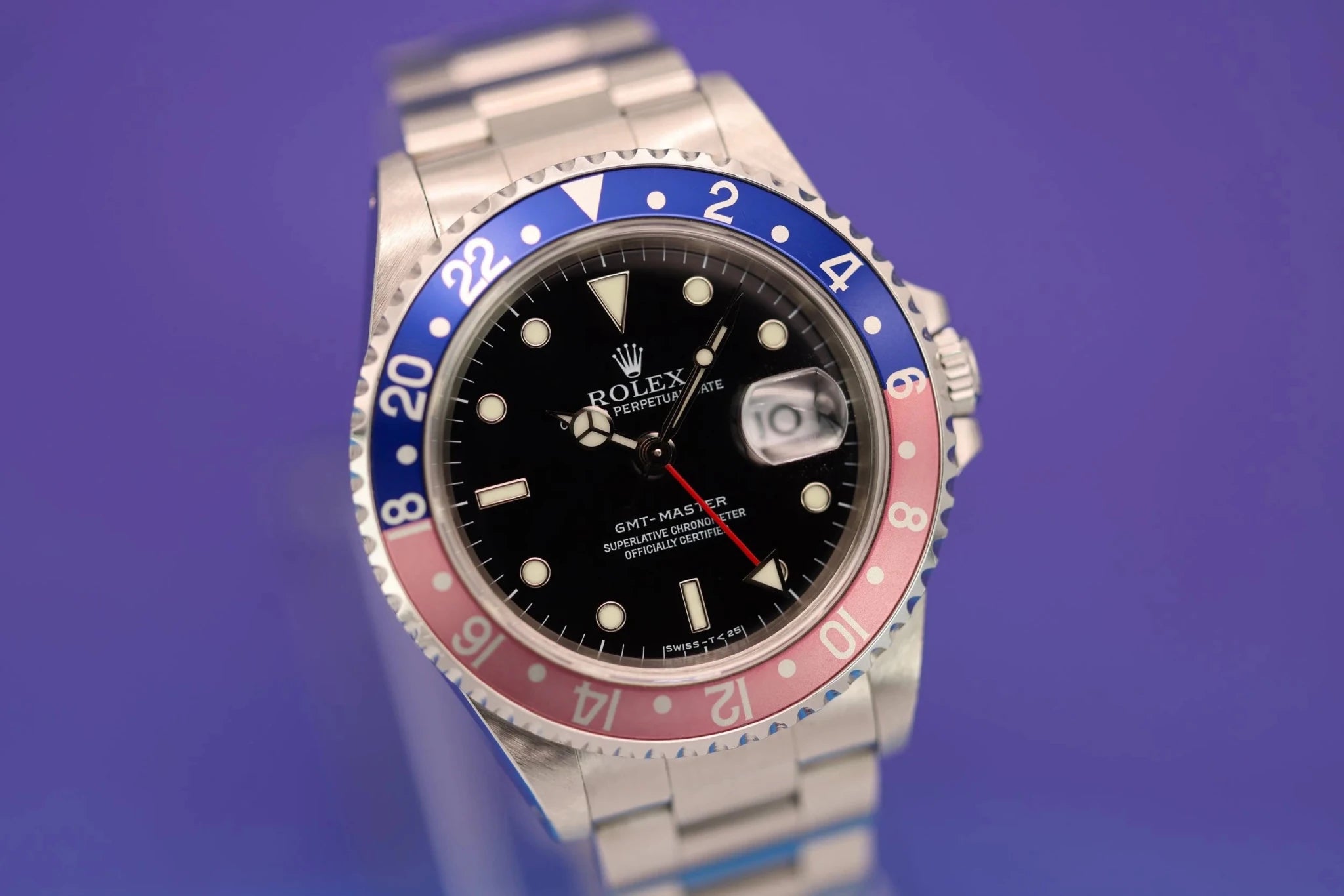 1998 Rolex GMT Master Ref. 16700 | Faded Pepsi | Tritanova Dial - Sierra Time Co