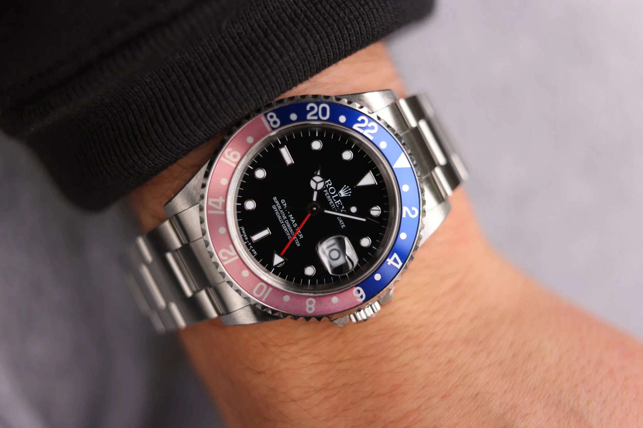 1998 Rolex GMT Master Ref. 16700 | Faded Pepsi | Tritanova Dial - Sierra Time Co