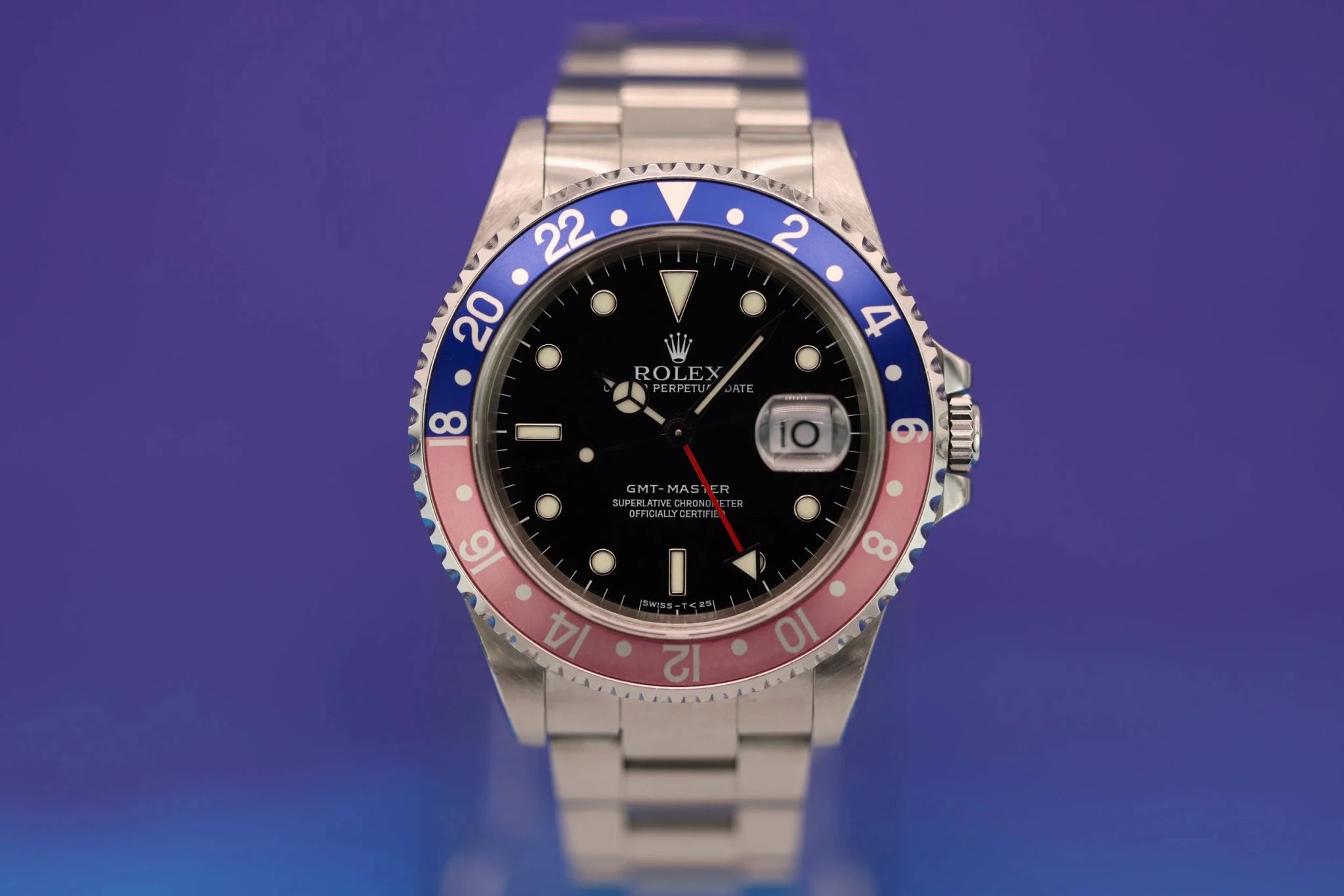1998 Rolex GMT Master Ref. 16700 | Faded Pepsi | Tritanova Dial - Sierra Time Co