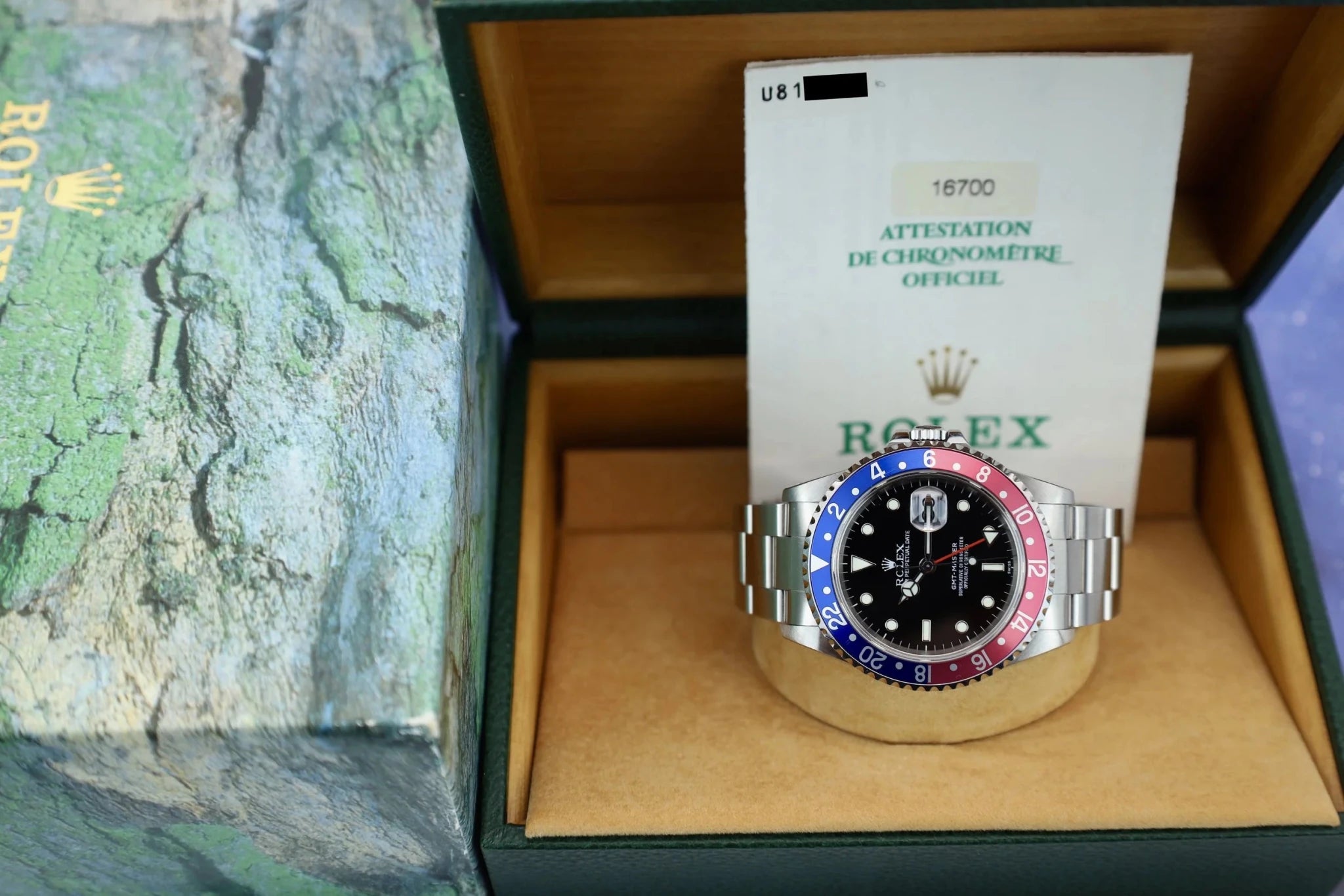 1998 Rolex GMT Master Ref. 16700 | Pepsi | Box and Papers - Sierra Time Co