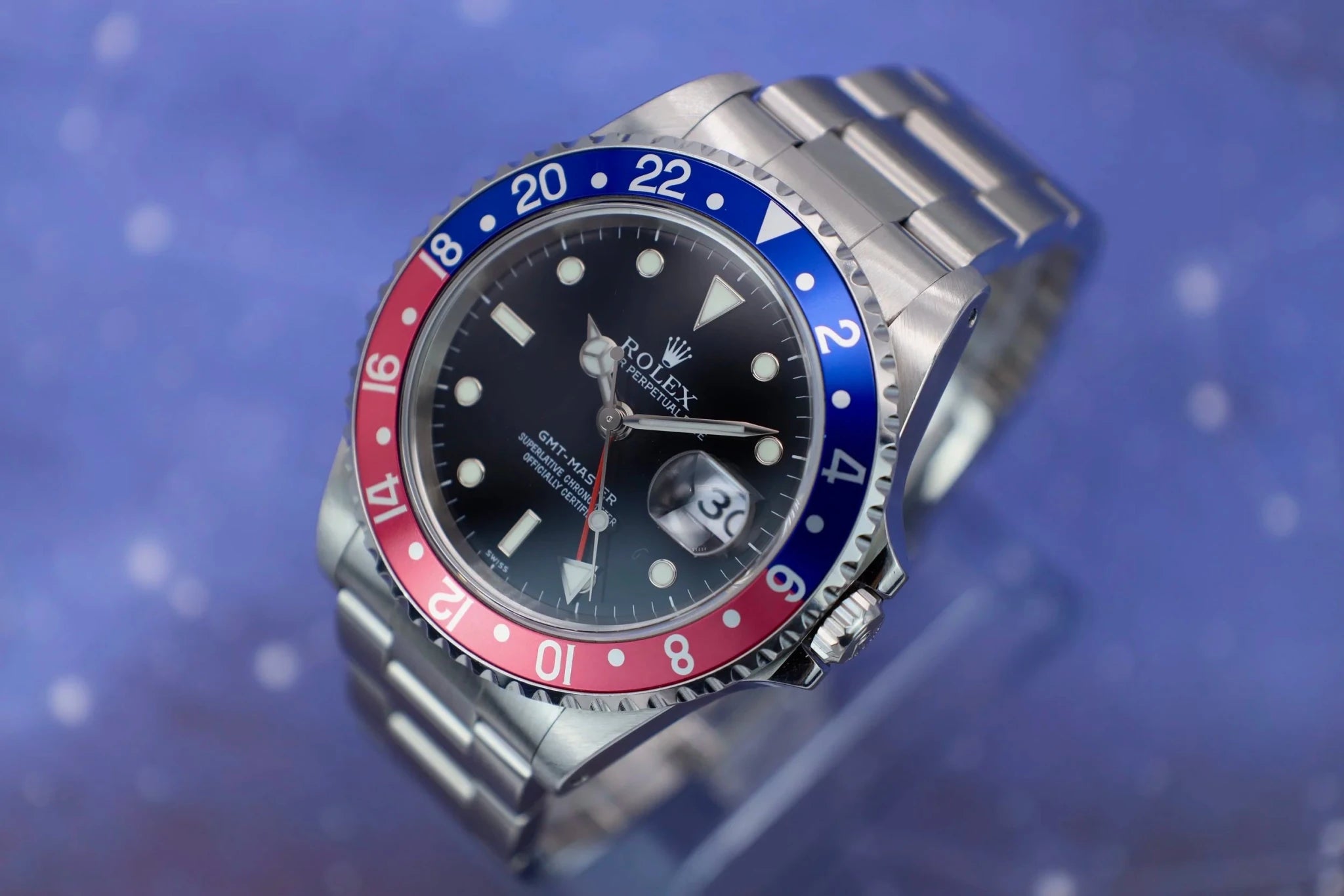1998 Rolex GMT Master Ref. 16700 | Pepsi | Box and Papers - Sierra Time Co