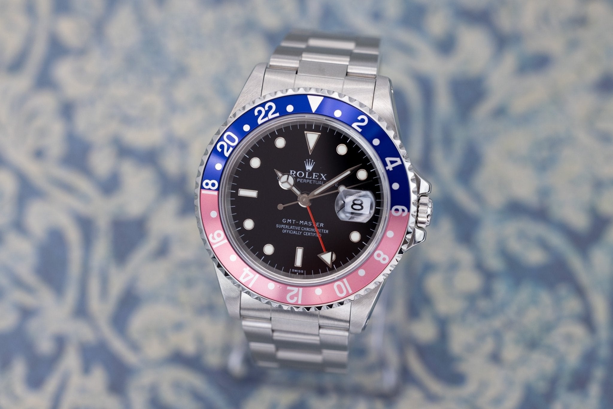 1998 Rolex GMT Master Ref. 16700 Pepsi | Swiss only | Box and Papers - Sierra Time Co