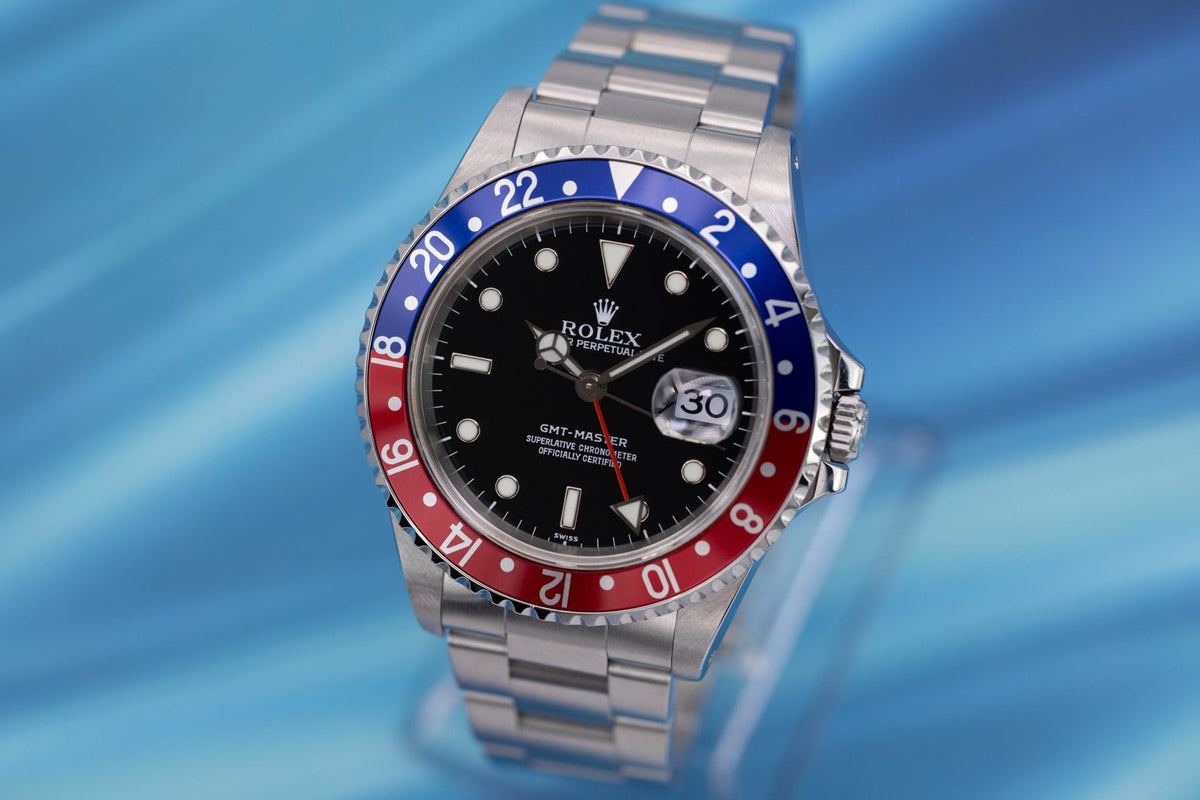 1998 Rolex GMT Master Ref. 16700 Pepsi | Swiss Only | Box and Papes - Sierra Time Co